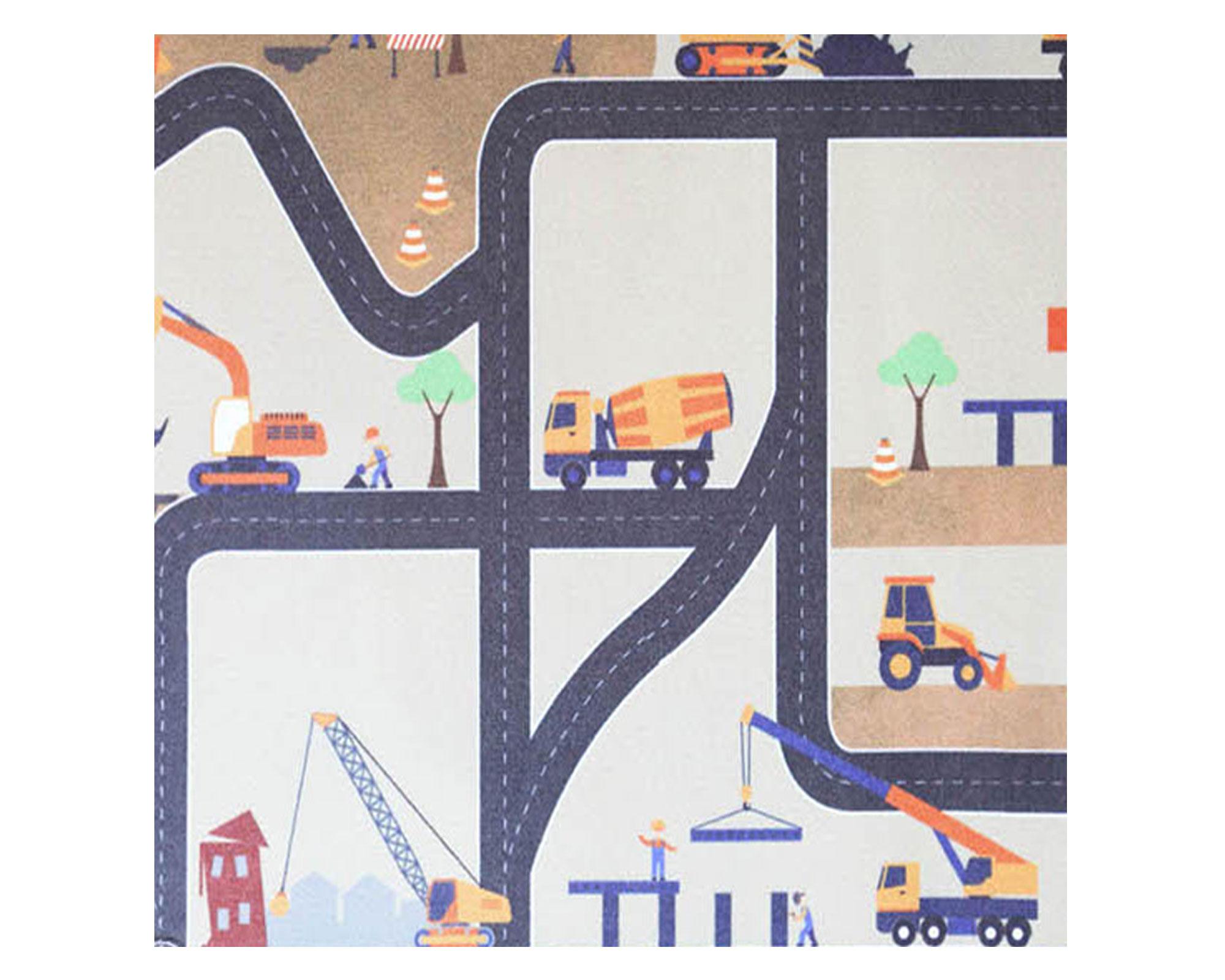 Alfombra 76x117 cm Pista interactiva 2 Dib-1