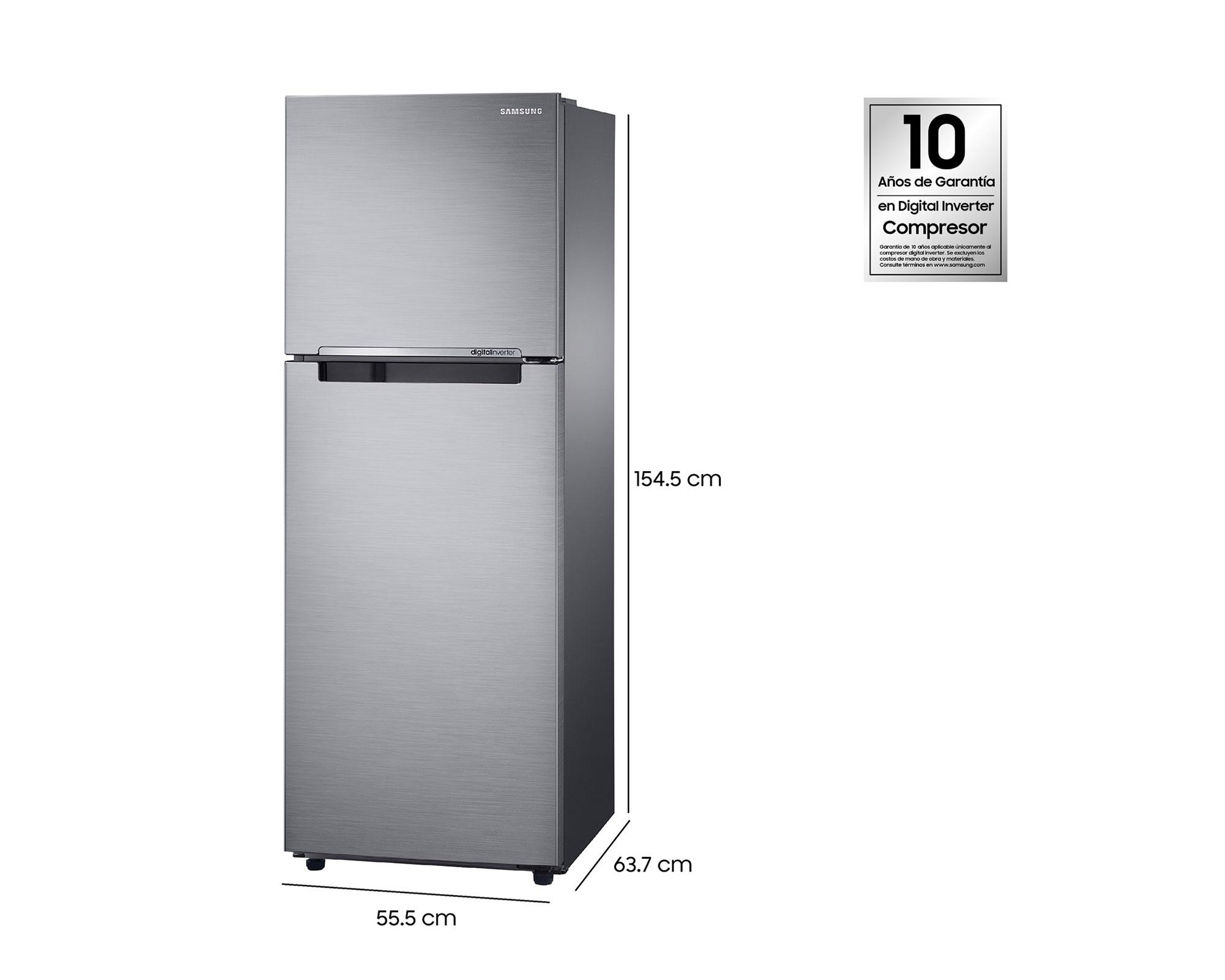 Refrigerador Top Mount RT22FARADS8/ZS plateado 236 lt-5