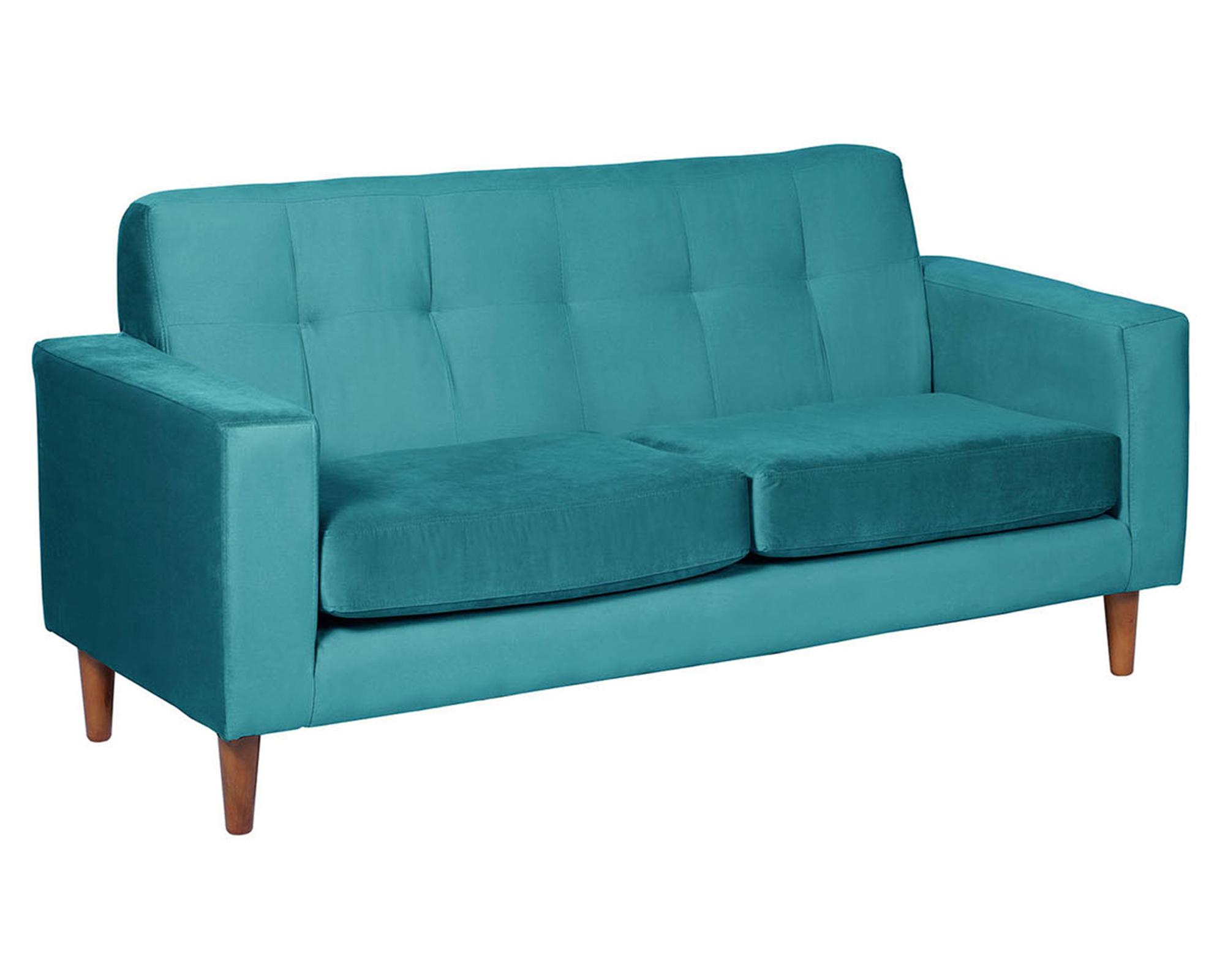 Sofá Salerno 2 cuerpos azul Latam Home-1