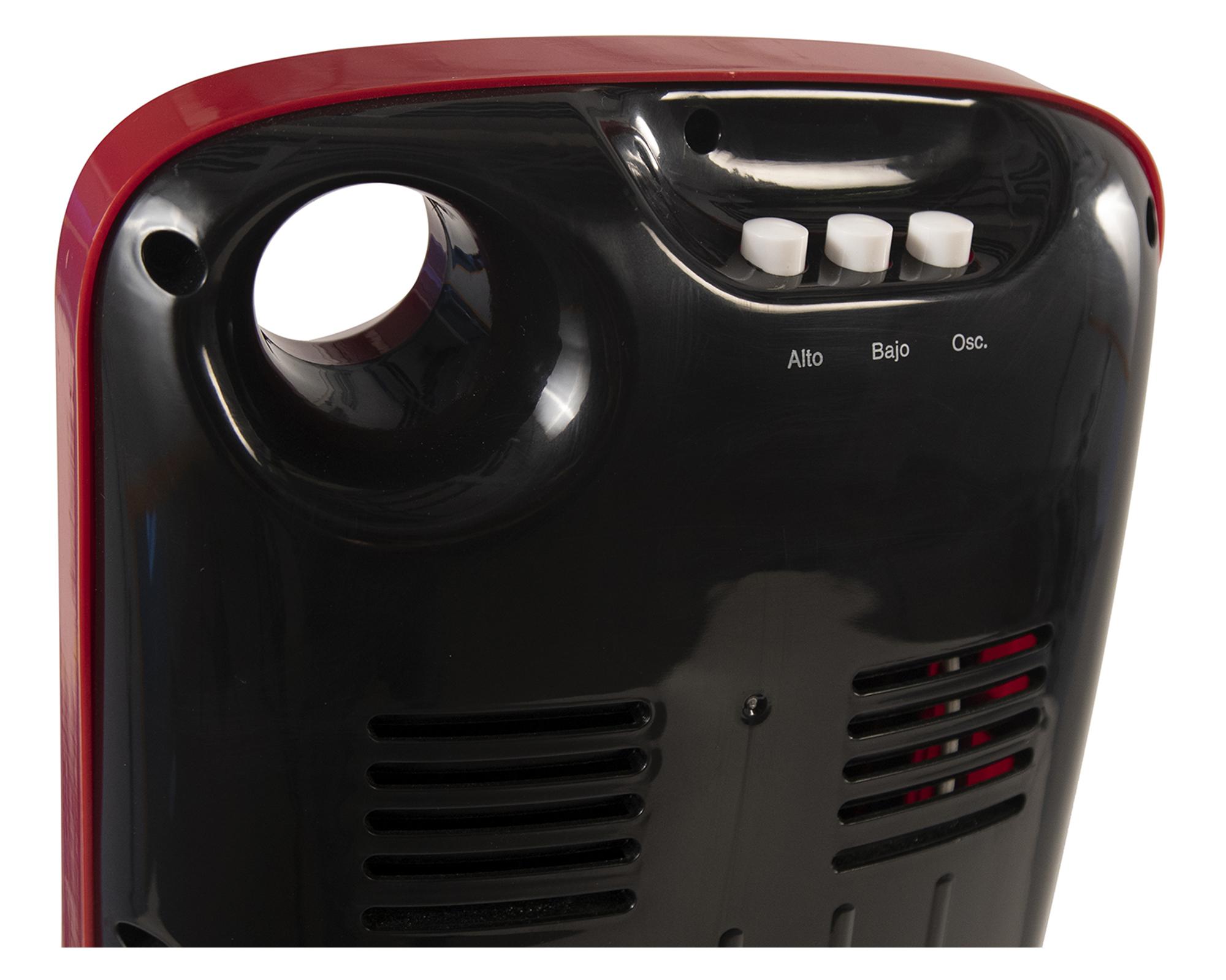 Estufa fibra de carbono 900W KC-90 rojo-3