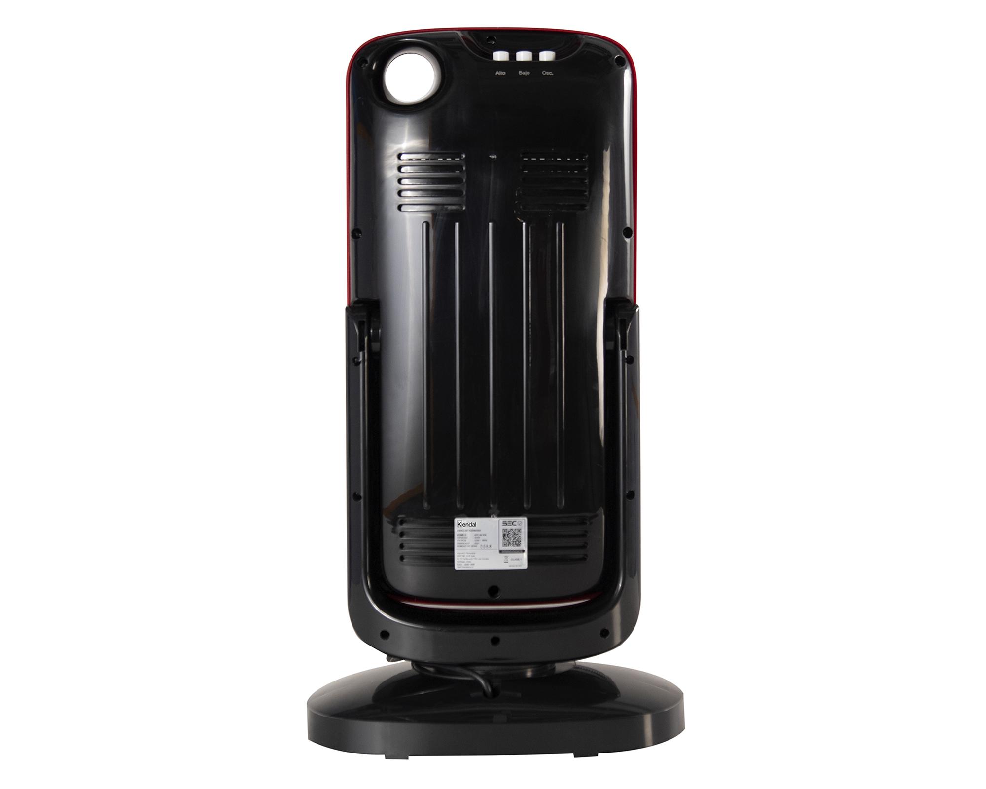 Estufa fibra de carbono 900W KC-90 rojo-2