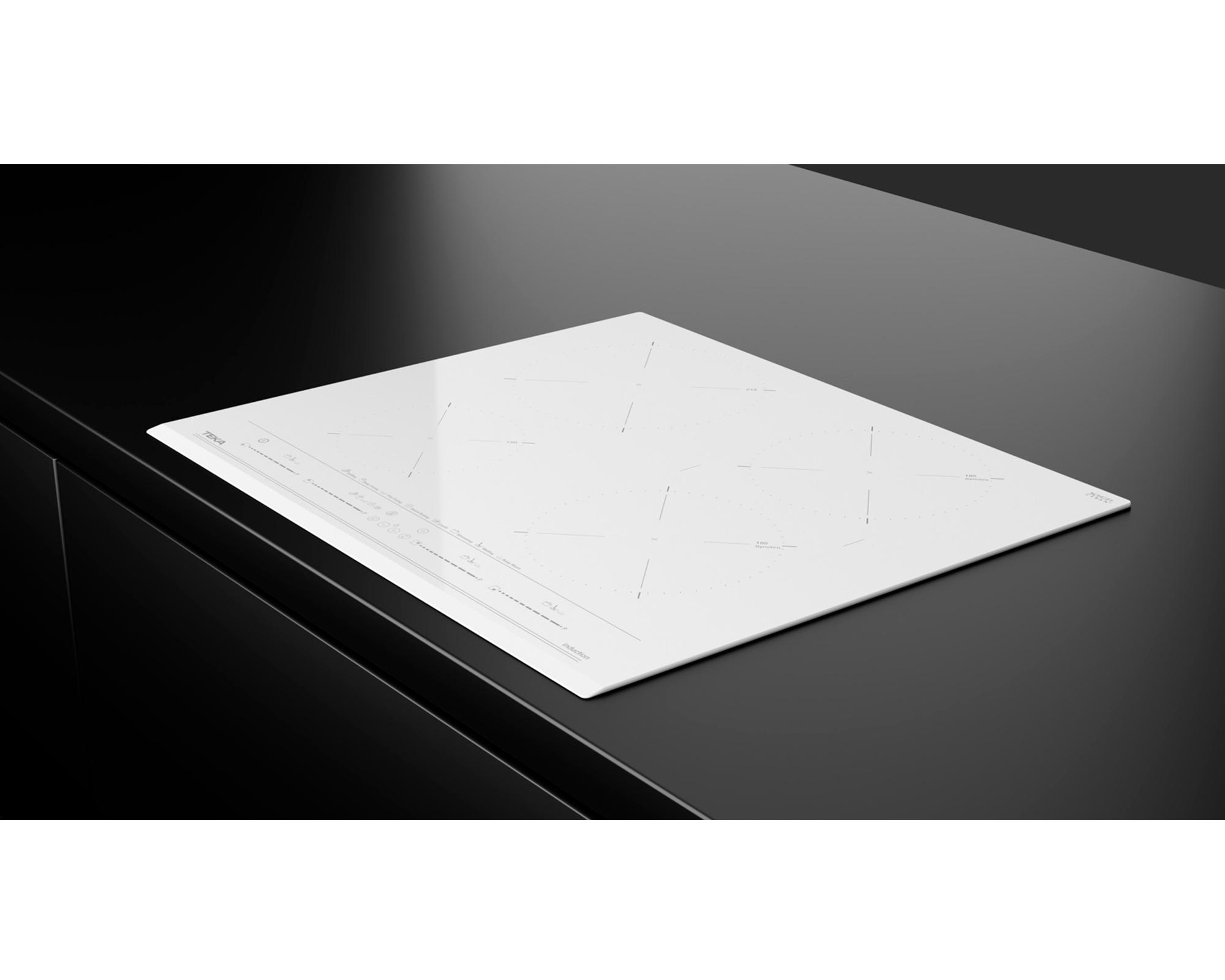 Encimera vitrocerámica 4 quemadores IZC64630 WHMST blanco Teka.-3