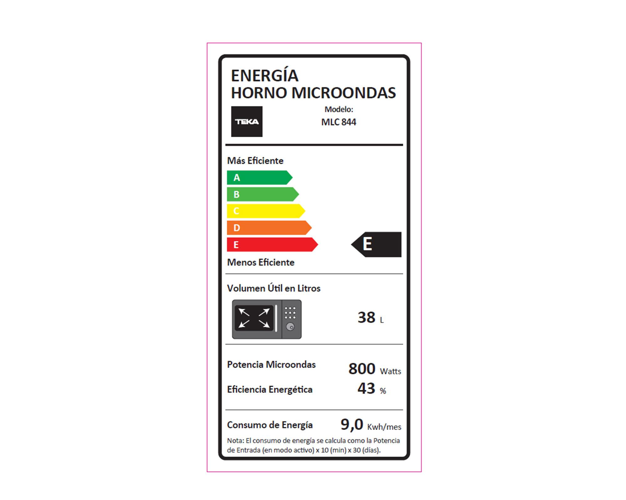 Microondas 44 litros MLC 844 Teka-7