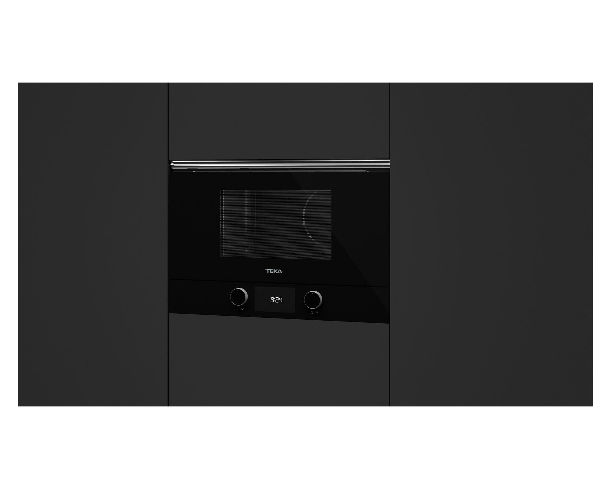 Microondas empotrable ML 8220 BK 21 lt negro-6