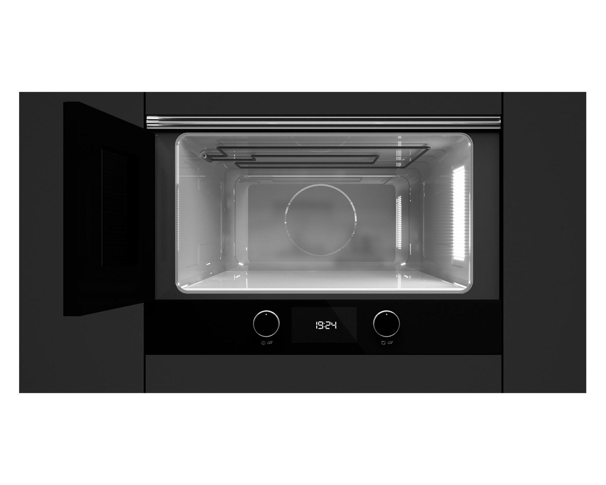 Microondas empotrable ML 8220 BK 21 lt negro-2