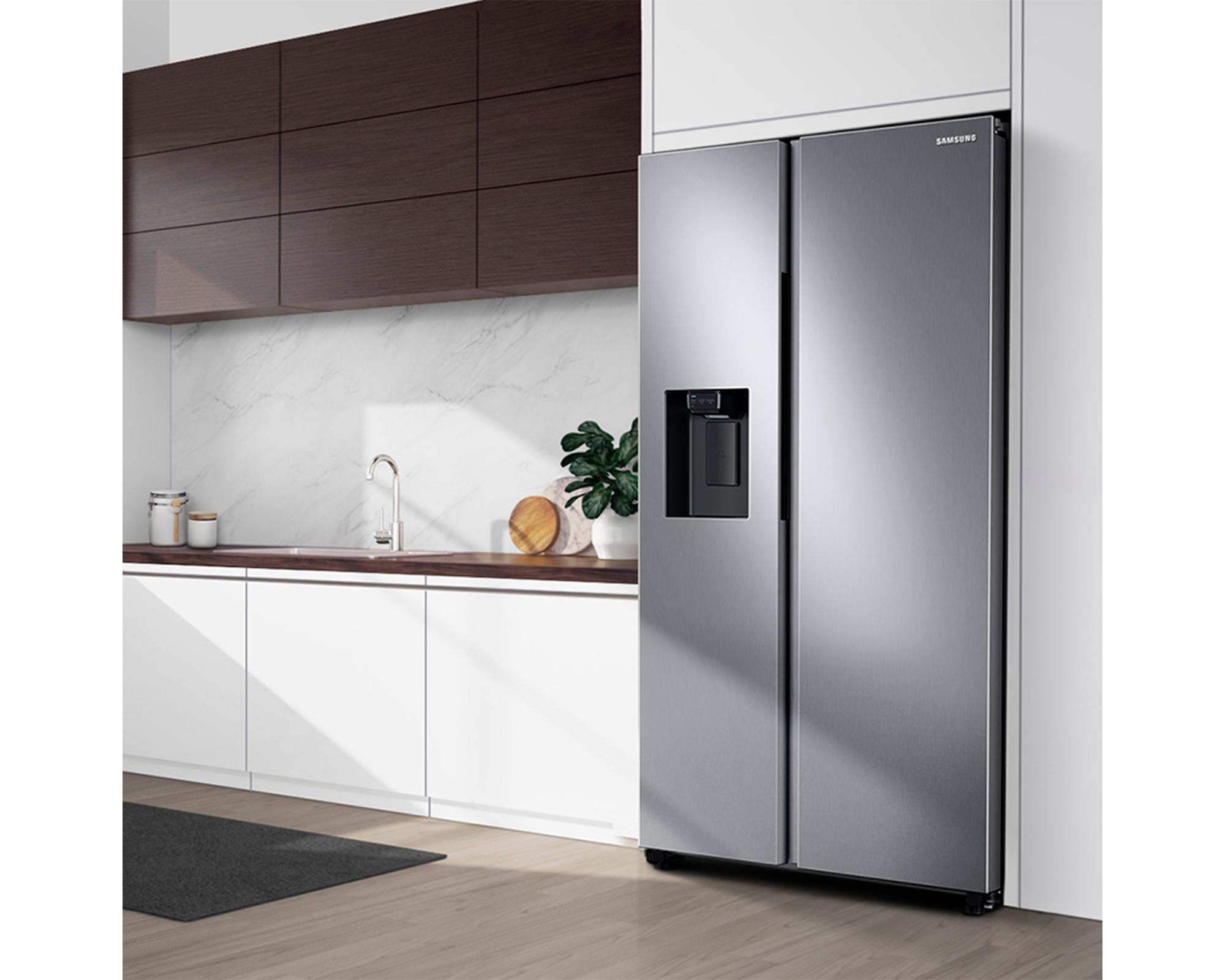 Refrigerador Side by Side Space max RS60T5200S9 628 lt gris-4