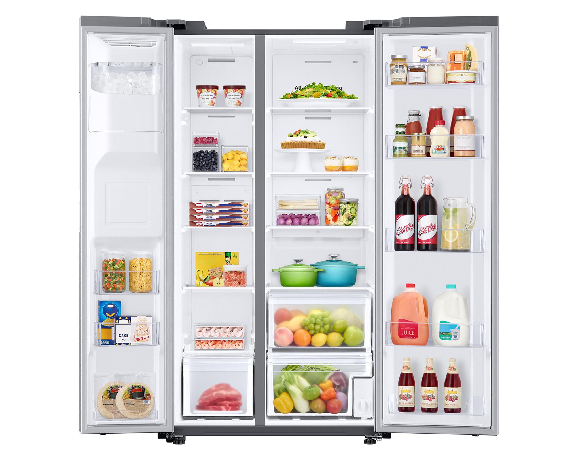 Refrigerador Side by Side Space max RS60T5200S9 628 lt gris-1