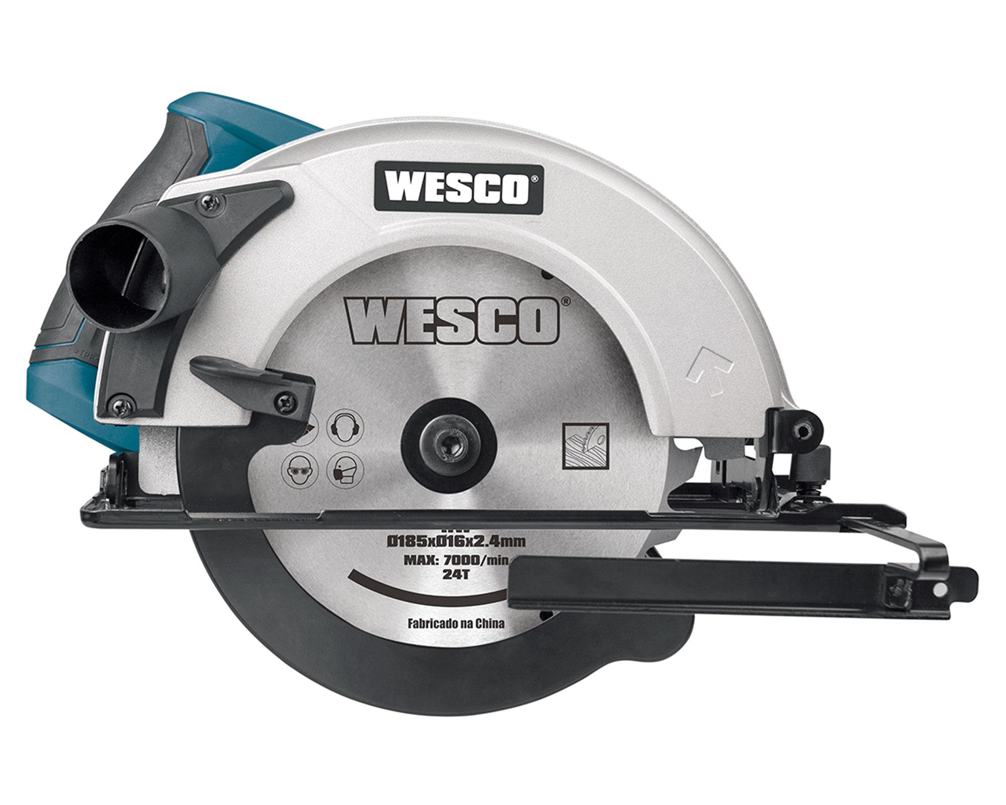 Sierra circular 7 1/4'' 1500W WS3441 Wesco.-3