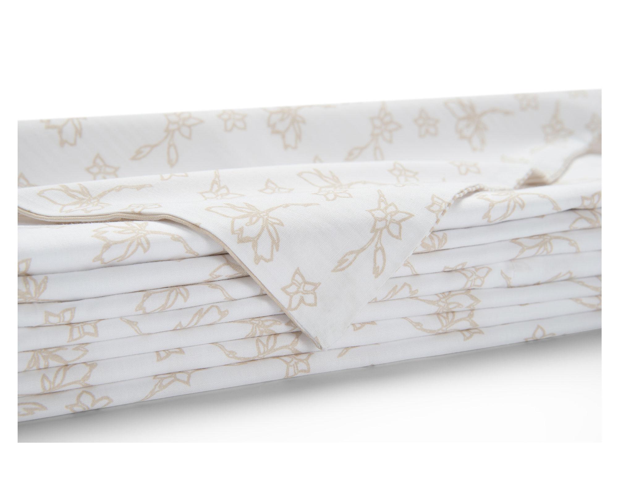 Juego sábanas king 180H Calatea beige Rosen-2