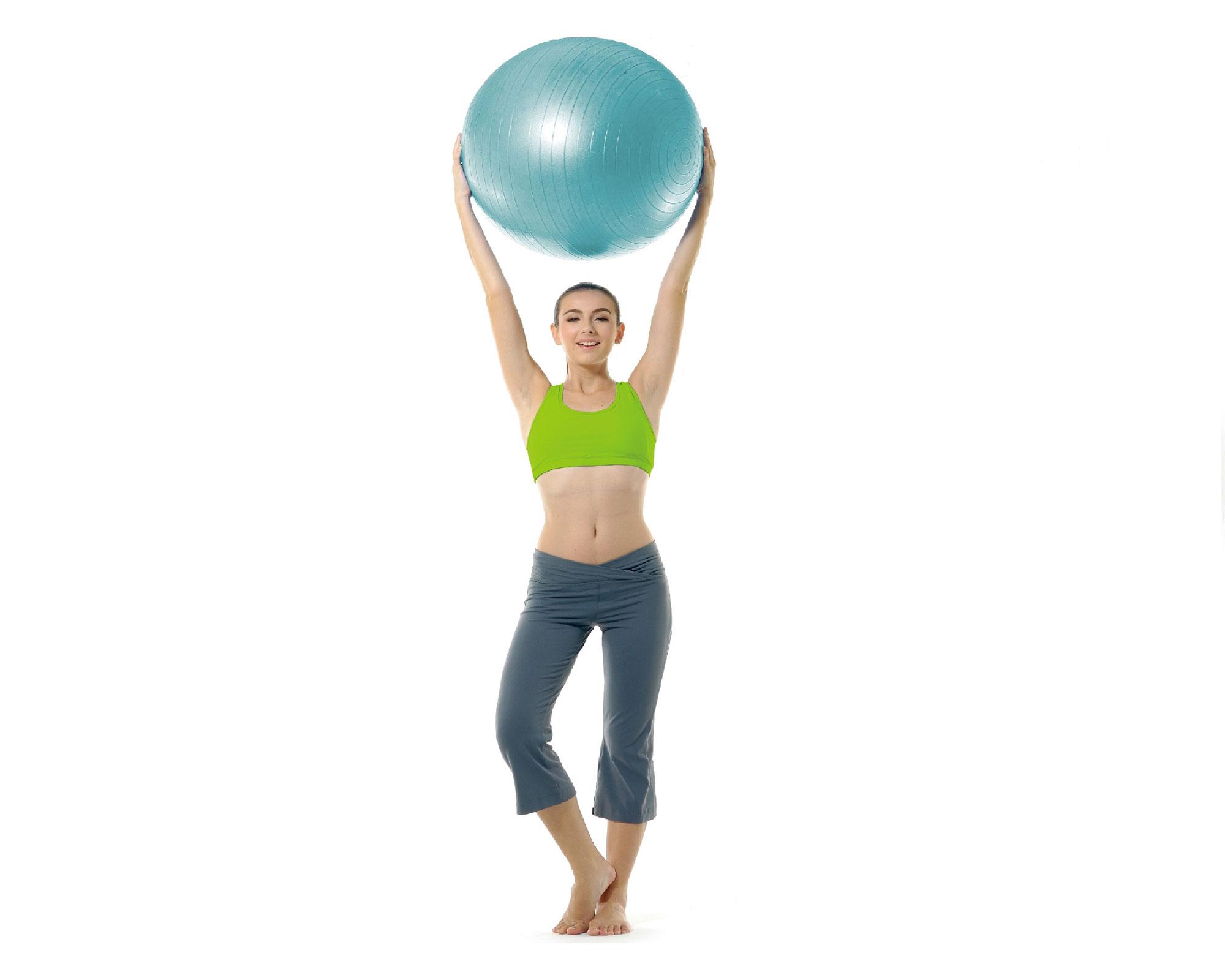 Pelota pilates 75 cm anti burst Radost.-4