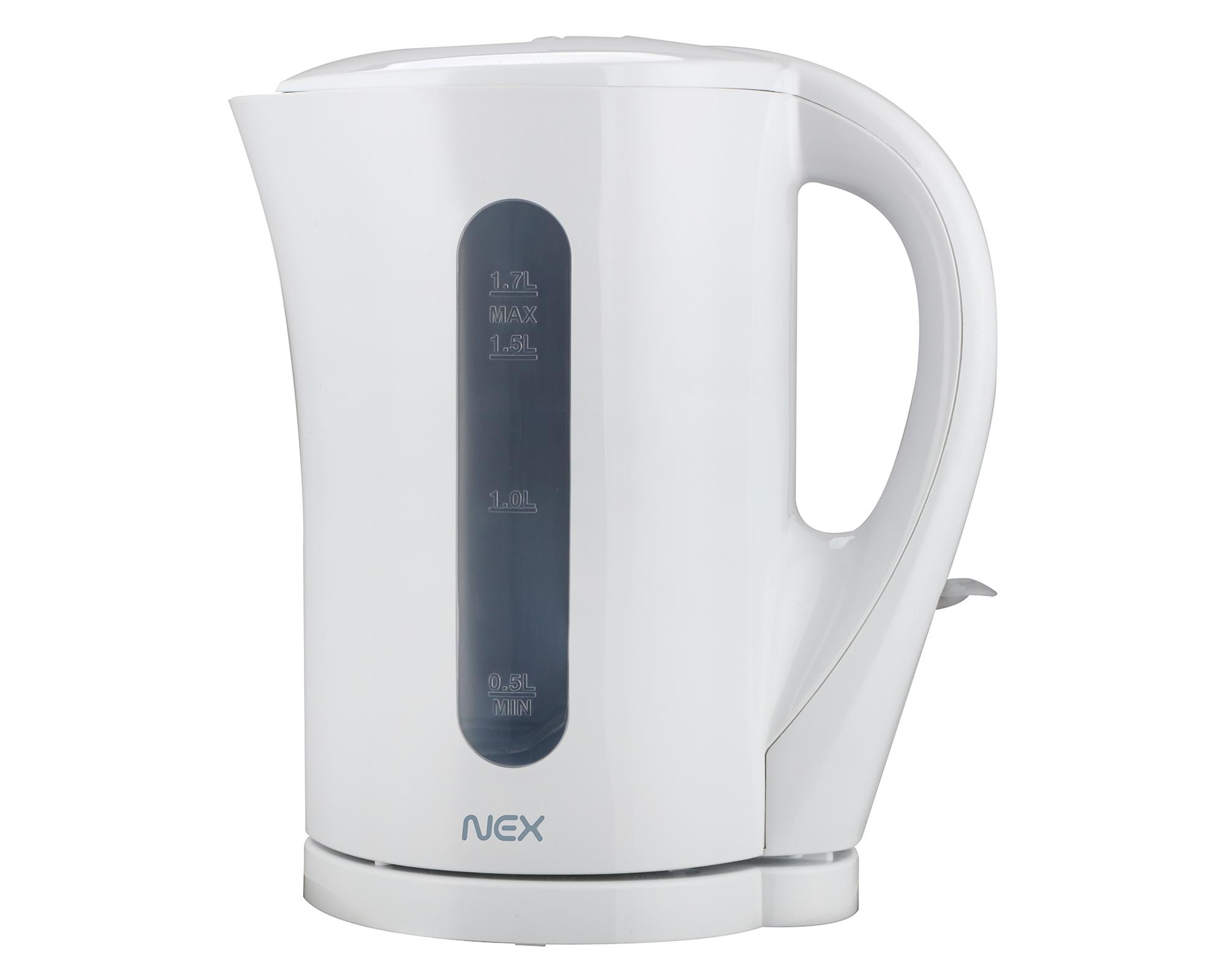 Hervidor de plástico KP1750 blanco 1.7 litros-0