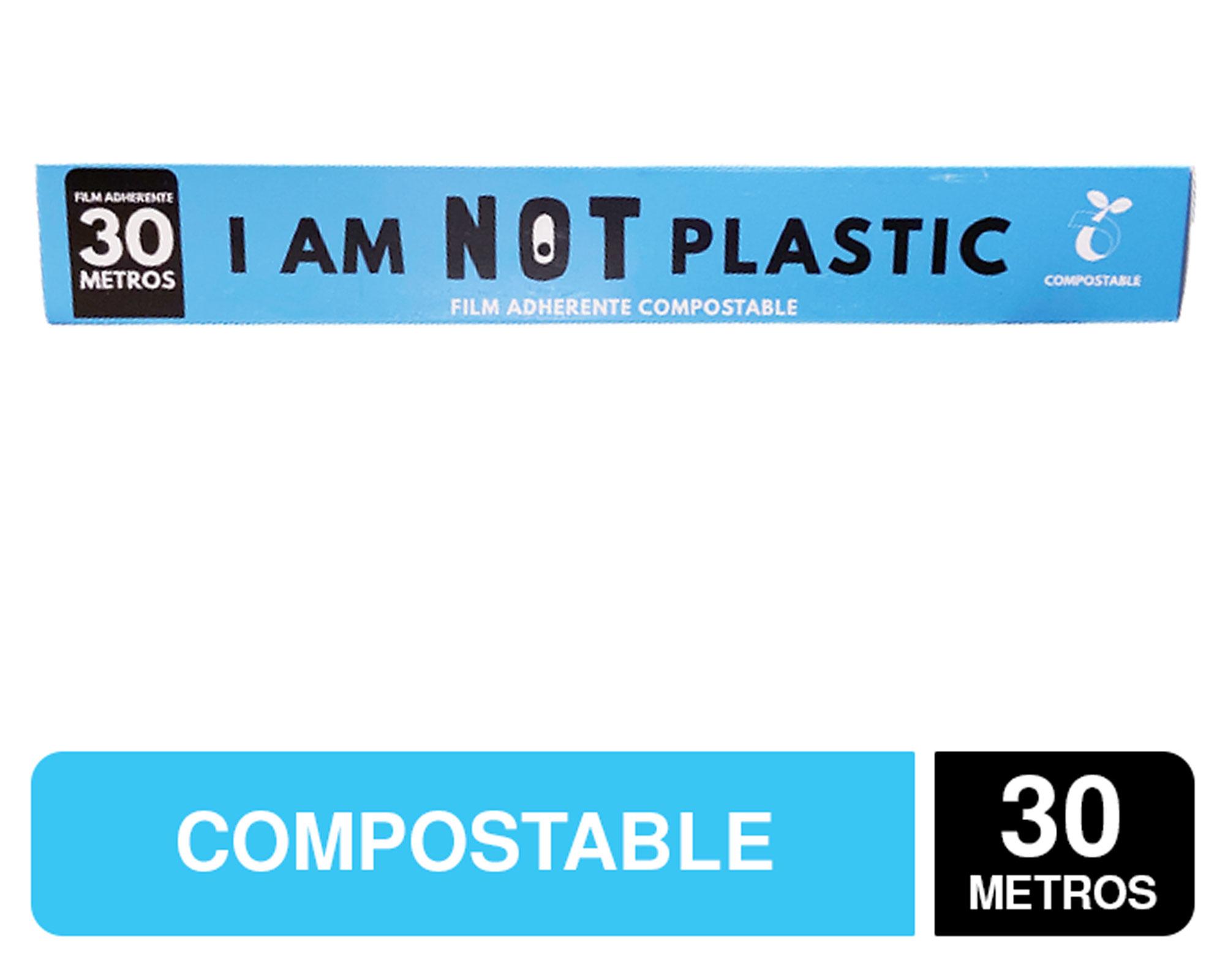 Film adherente 30 m compostable I Am Not Plastic.-0