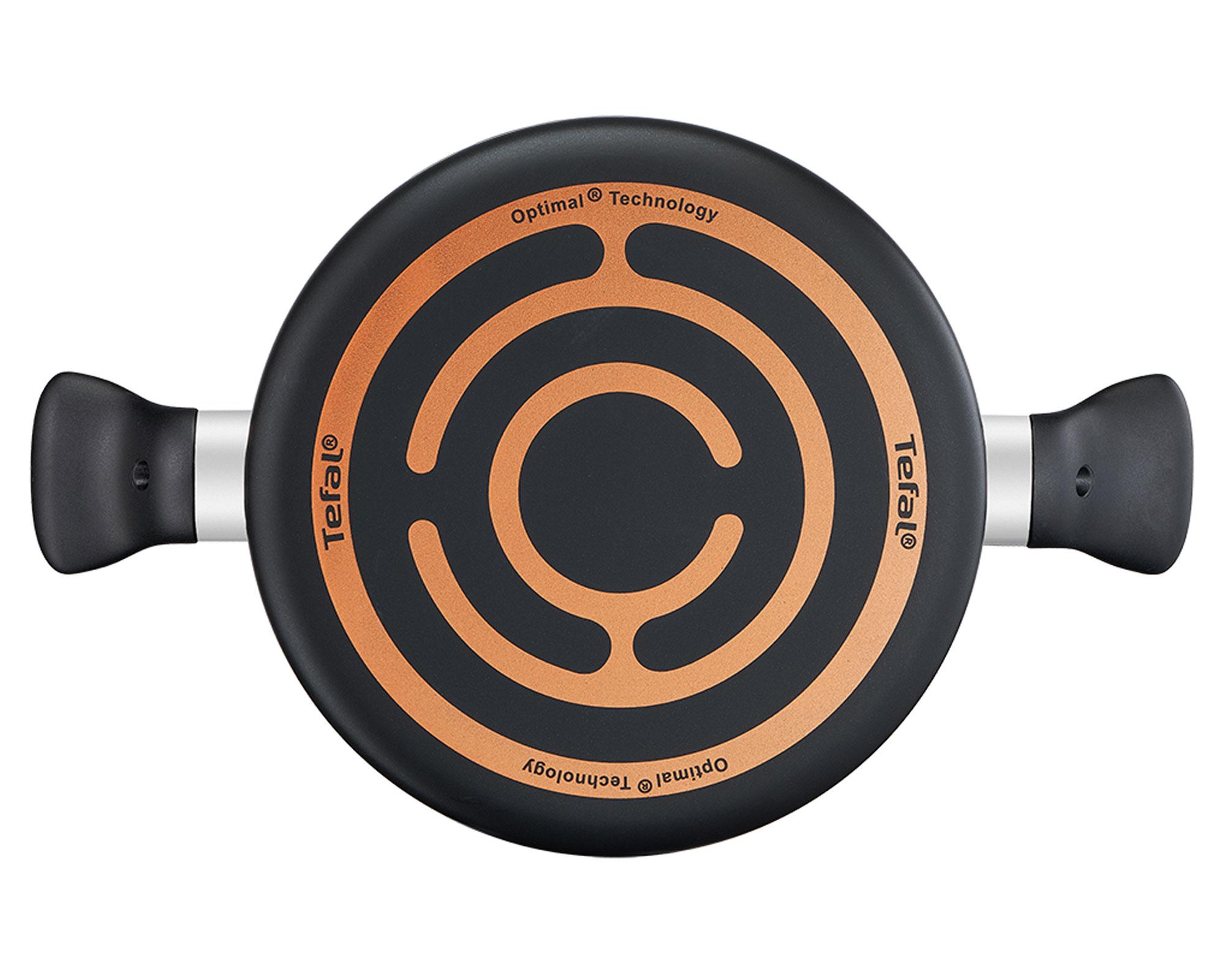 Batería 12 piezas B143SC84 negro Tefal.-1