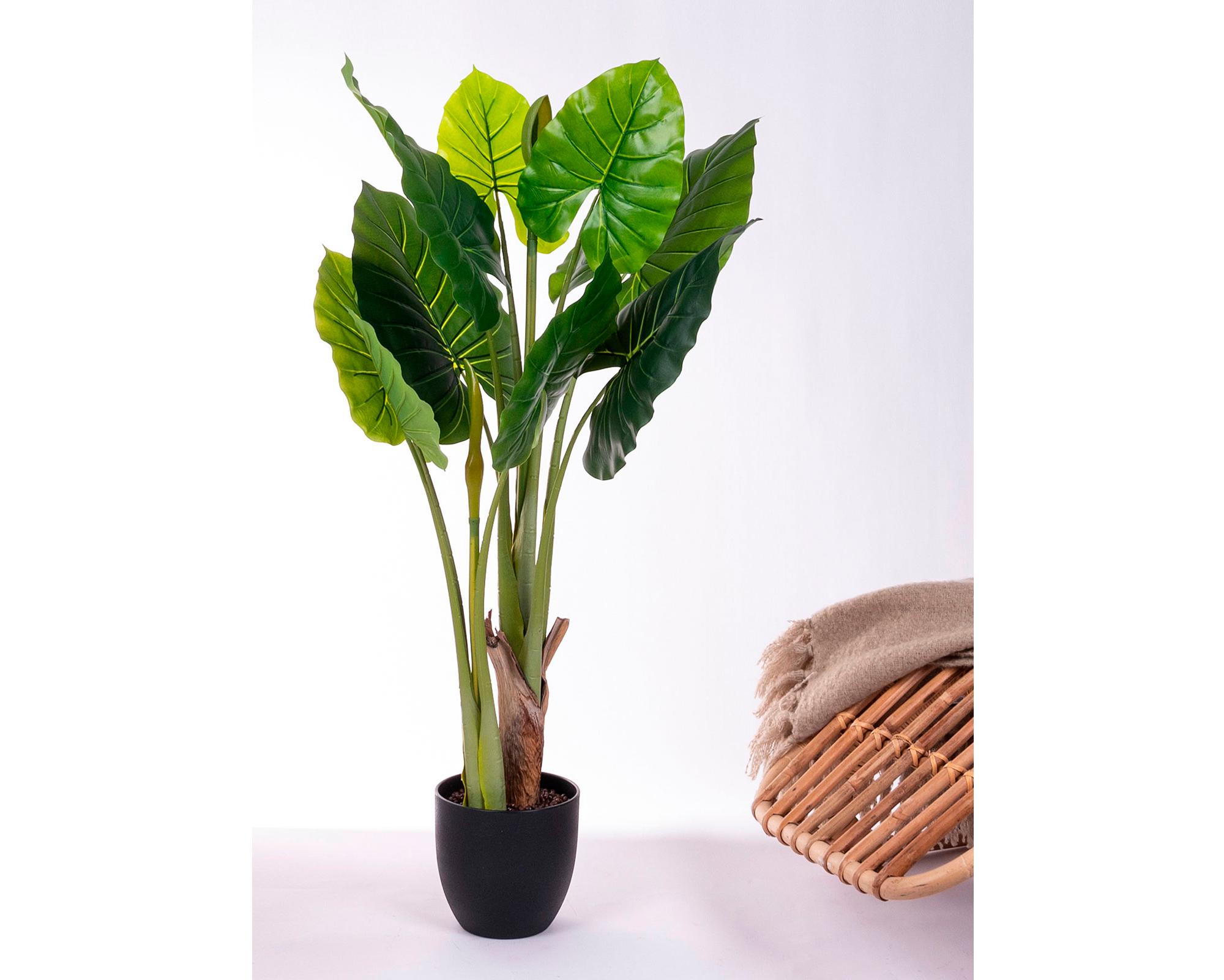 Planta artificial Colocasia Outzen-4
