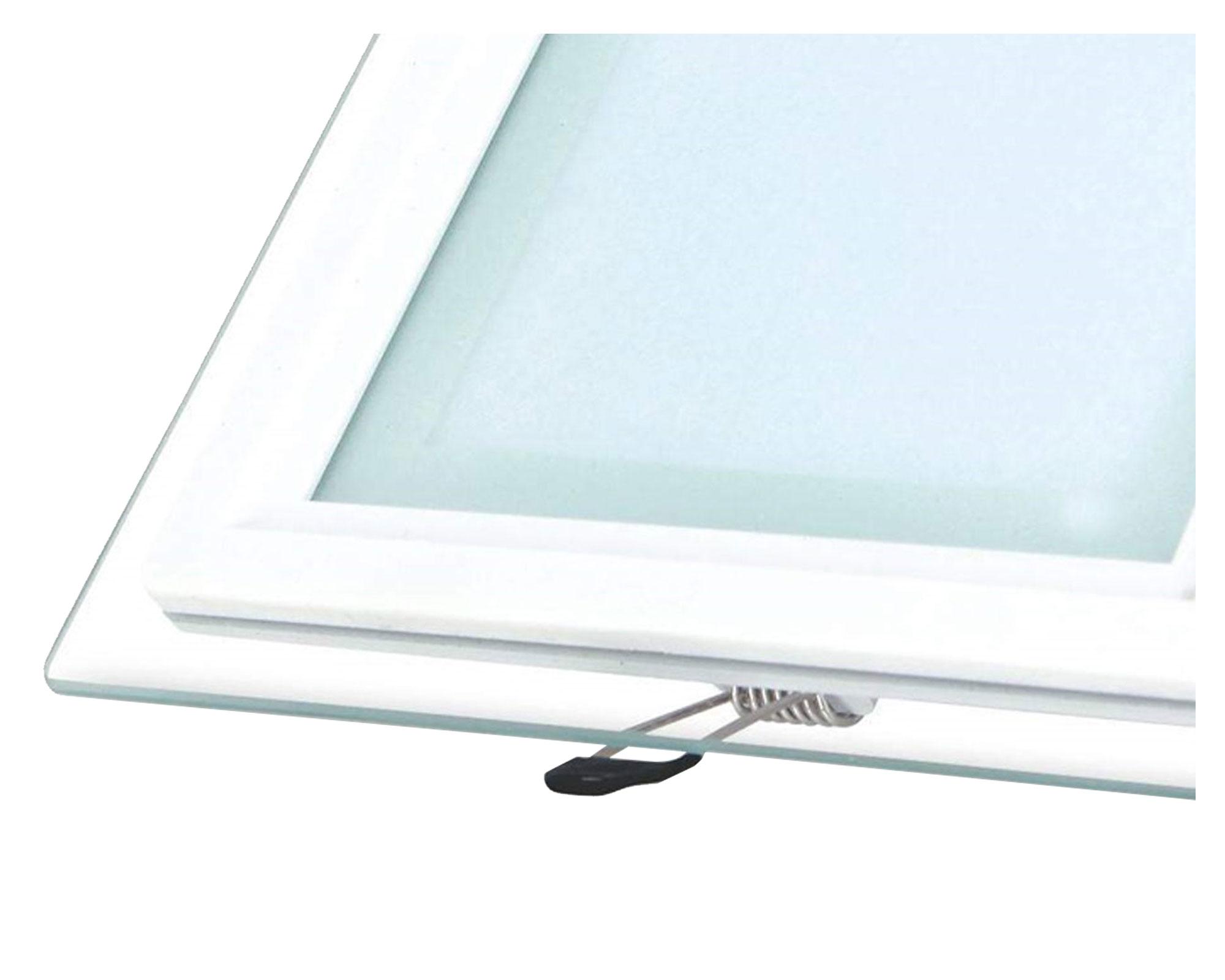 Panel LED Embutido Cuadrado 1 Luz Cálida 6W-1