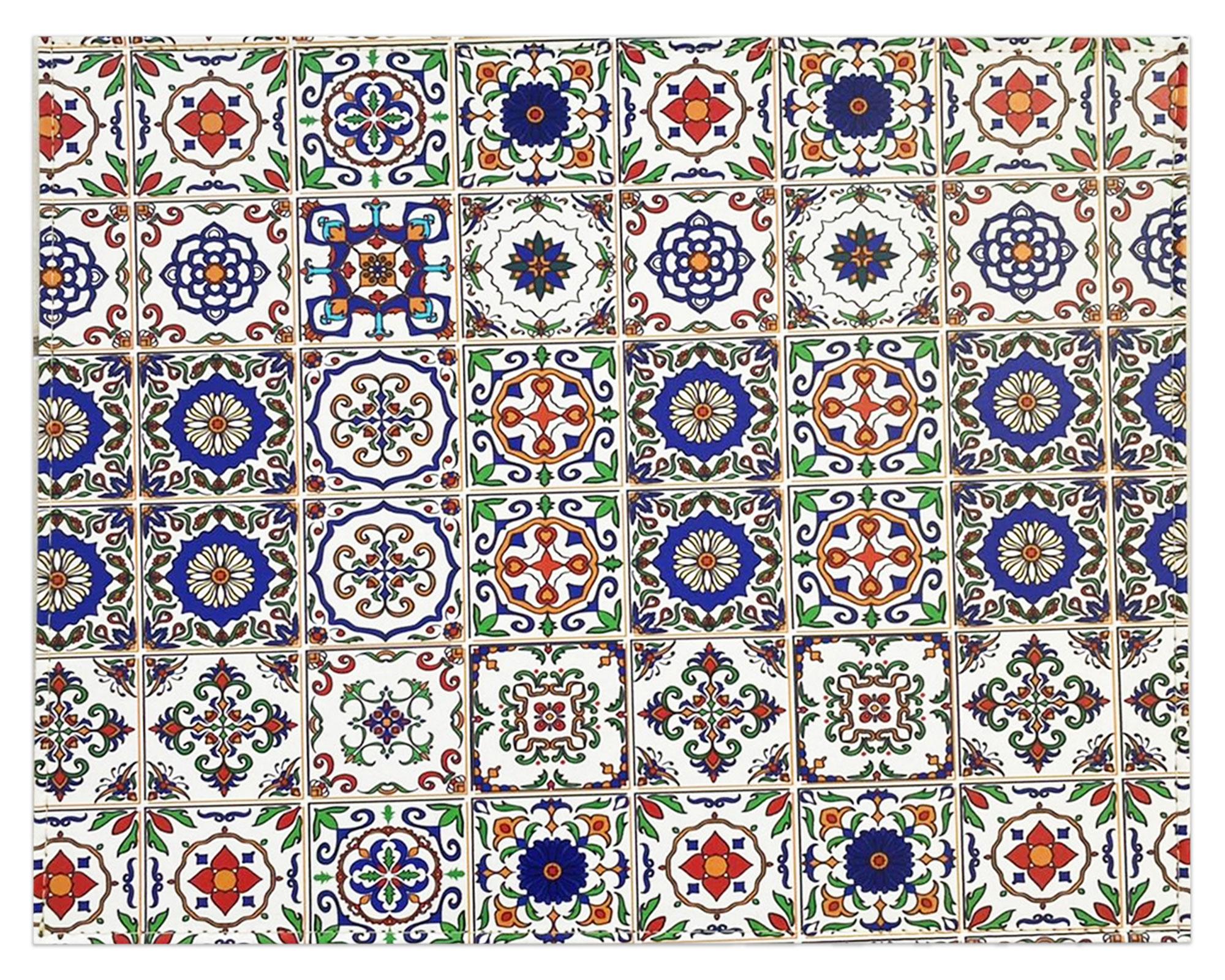 Individual 32x42 cm baldosa portuguesa Via Deco.-0