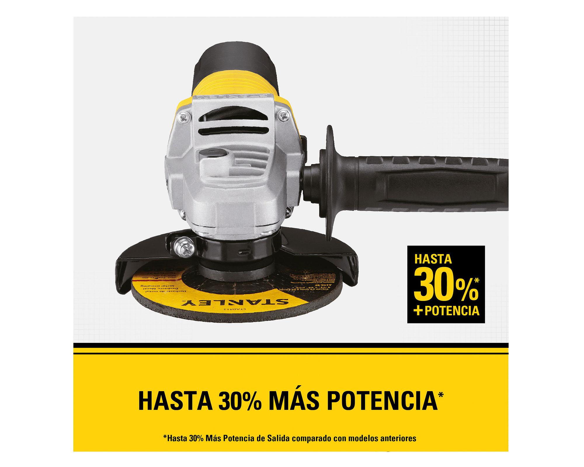 Esmeril angular 4 1/2'' 900W STGS9115-B2C Stanley.-3