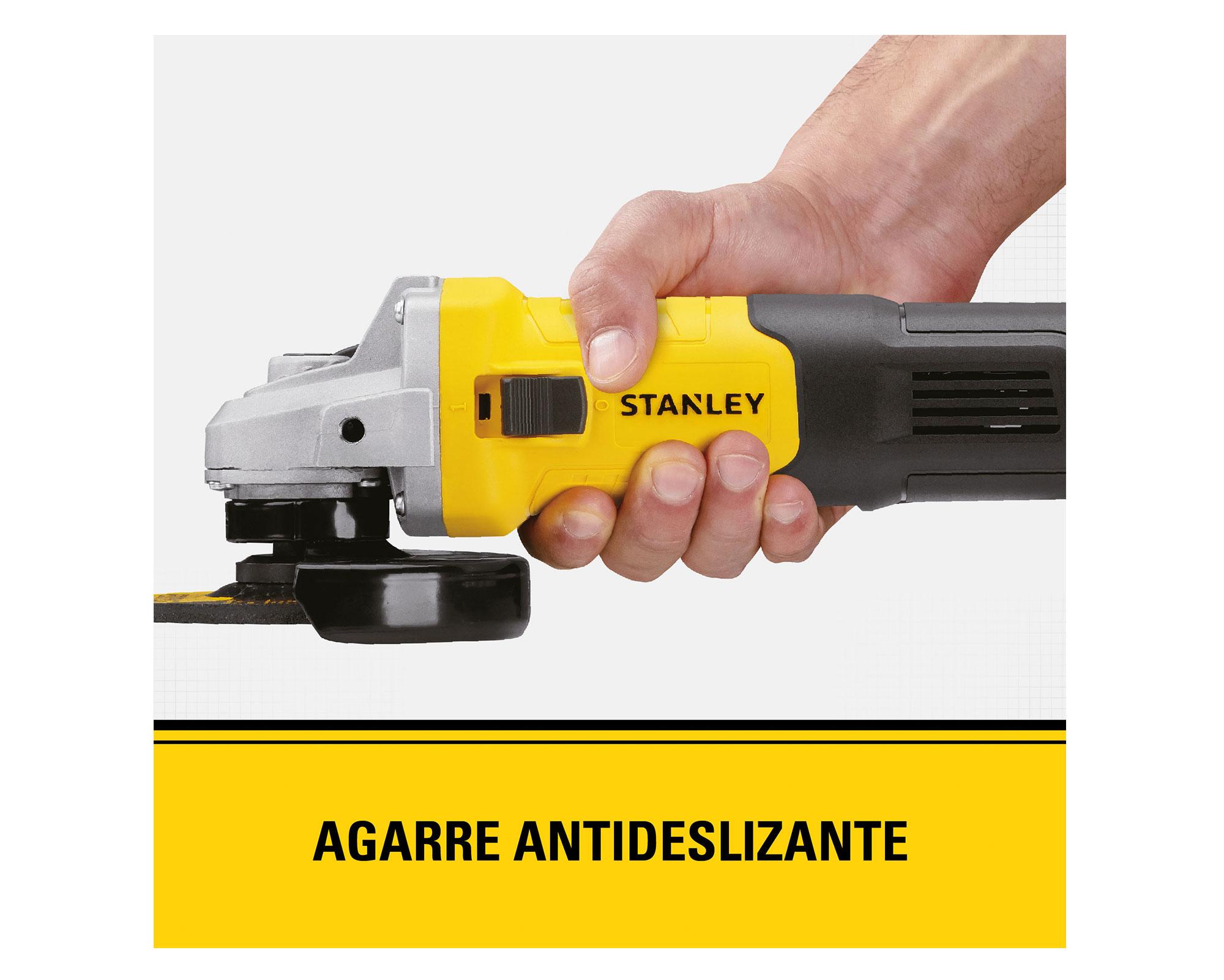 Esmeril angular 4 1/2'' 900W STGS9115-B2C Stanley.-5
