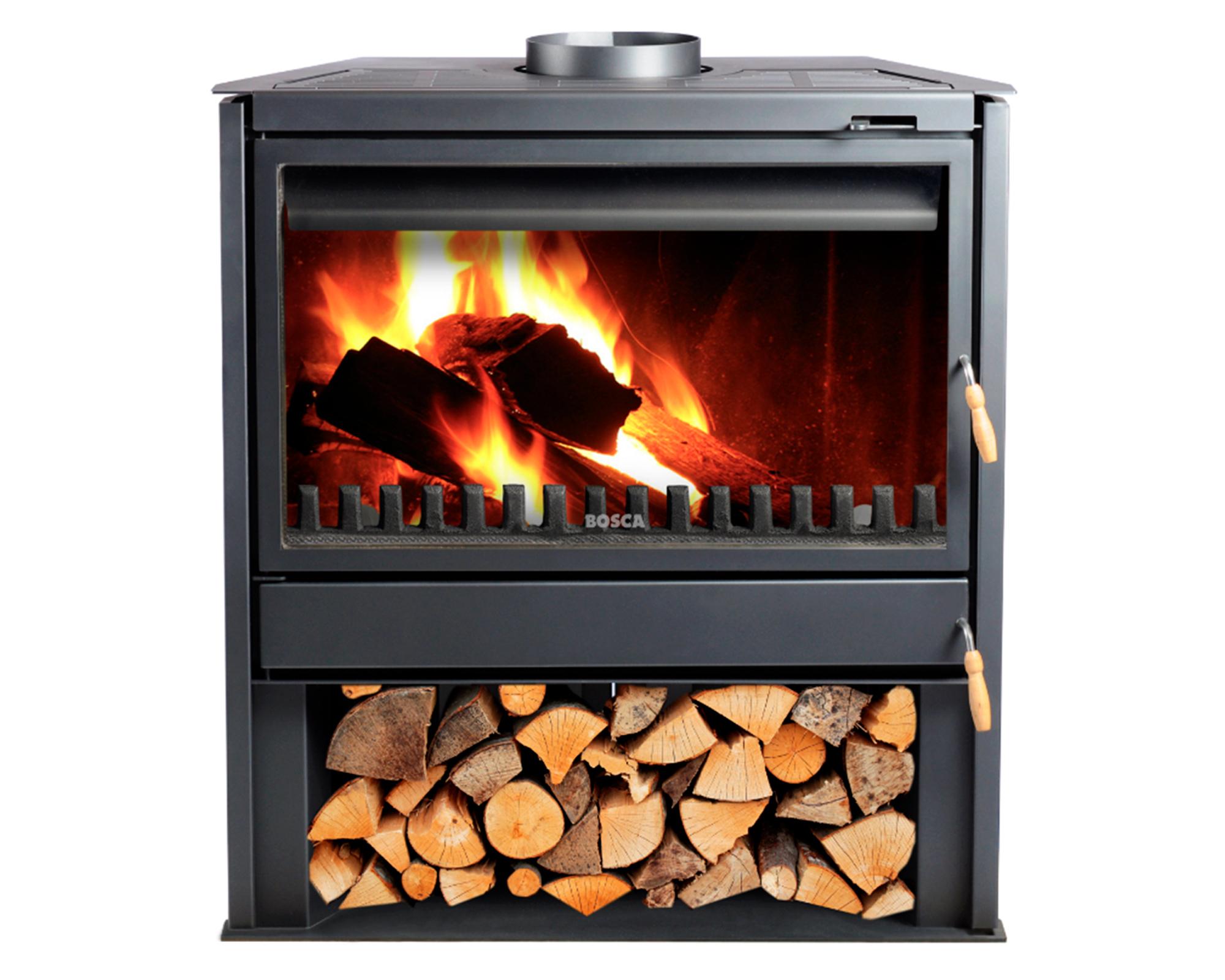 Calefactor a leña Chimenea 850 FS 27 kW-0