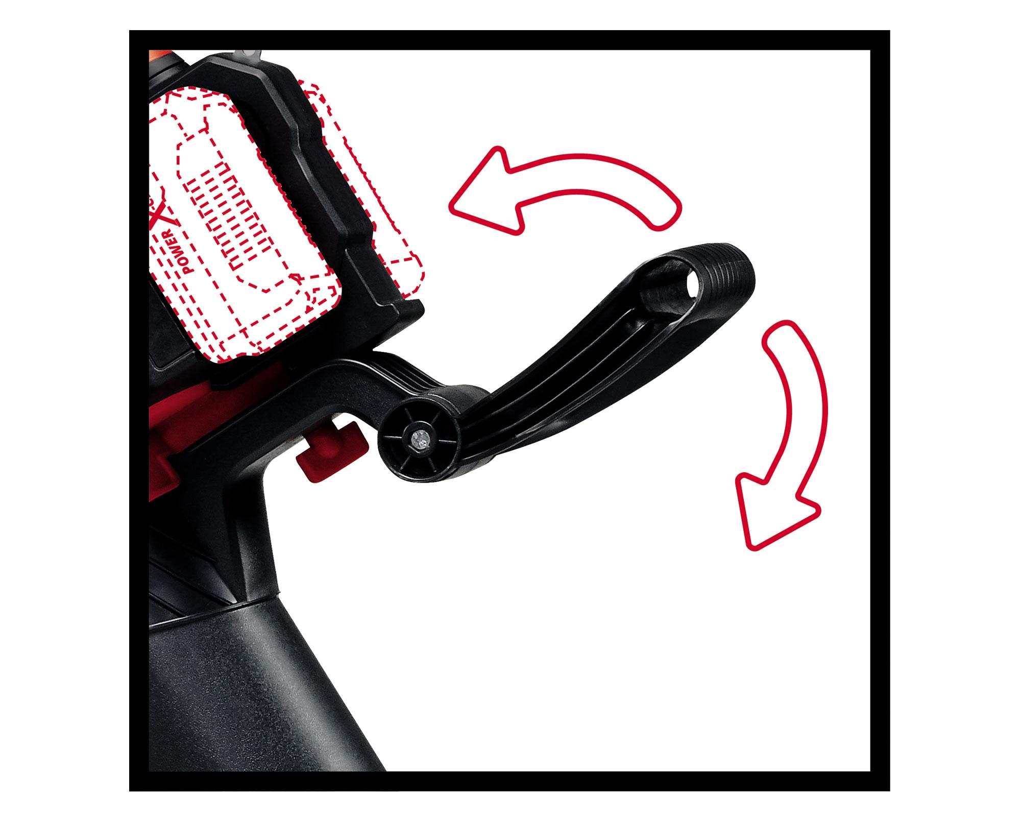 Aspirador soplador inalámbrico 36V GE-CL 36/230 Li E-Solo Einhell-3