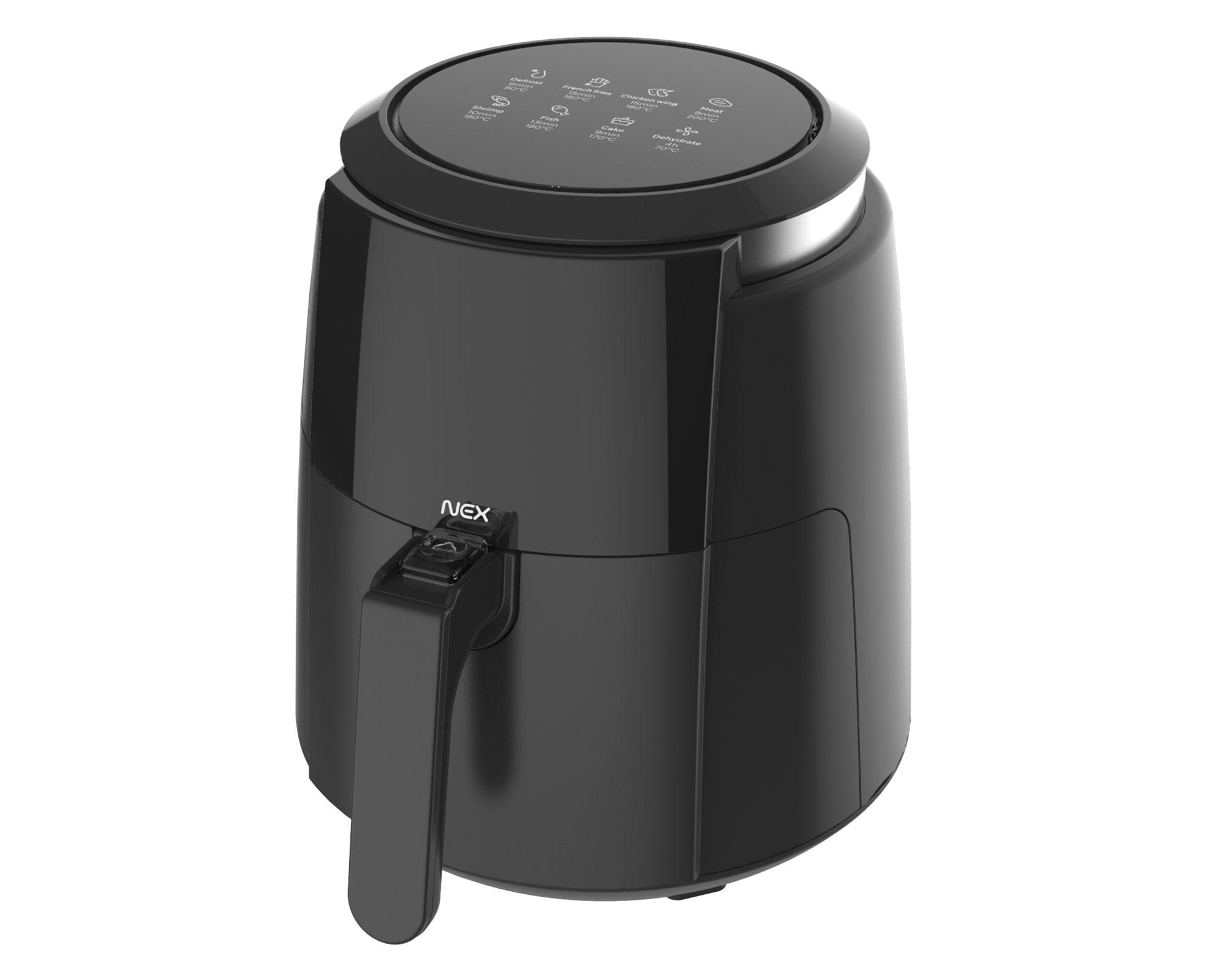 Freidora de aire 3,5 litros AFM3500 negro Nex.-1