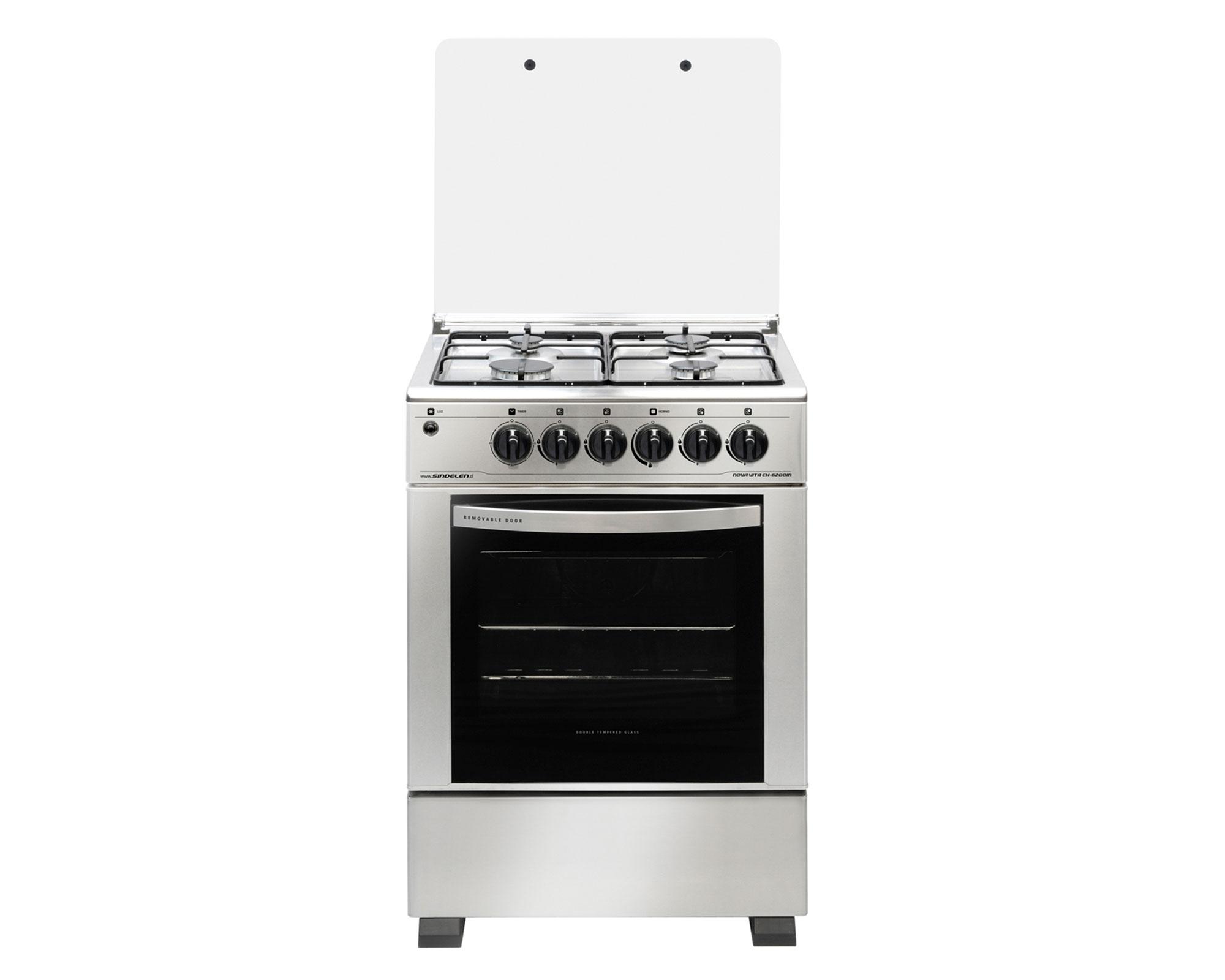 Cocina CH-6200 4 quemadores gas licuado-0
