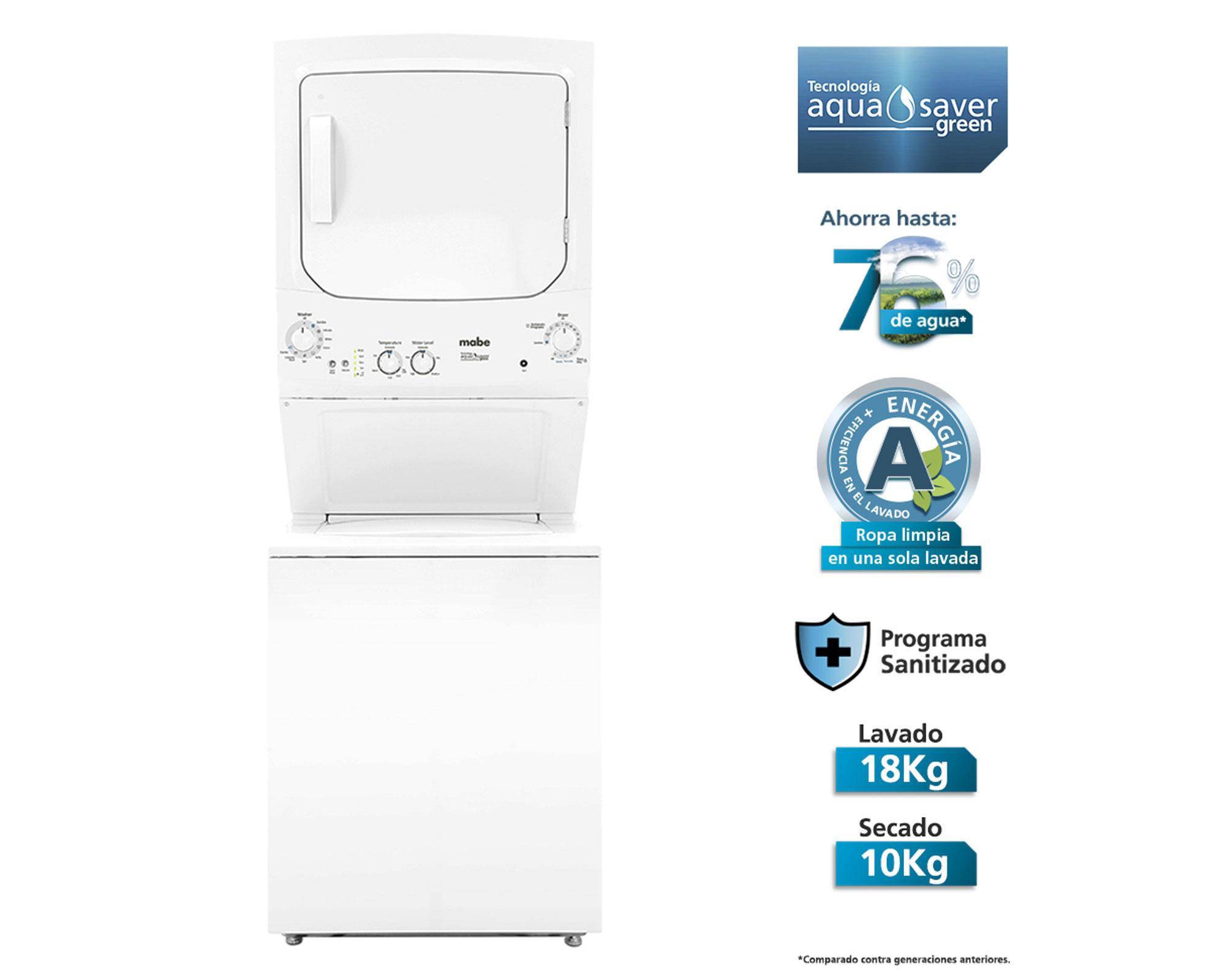 Centro lavado MCL2040EEBBY0 670 Rpm 18 kg/10 kg-1