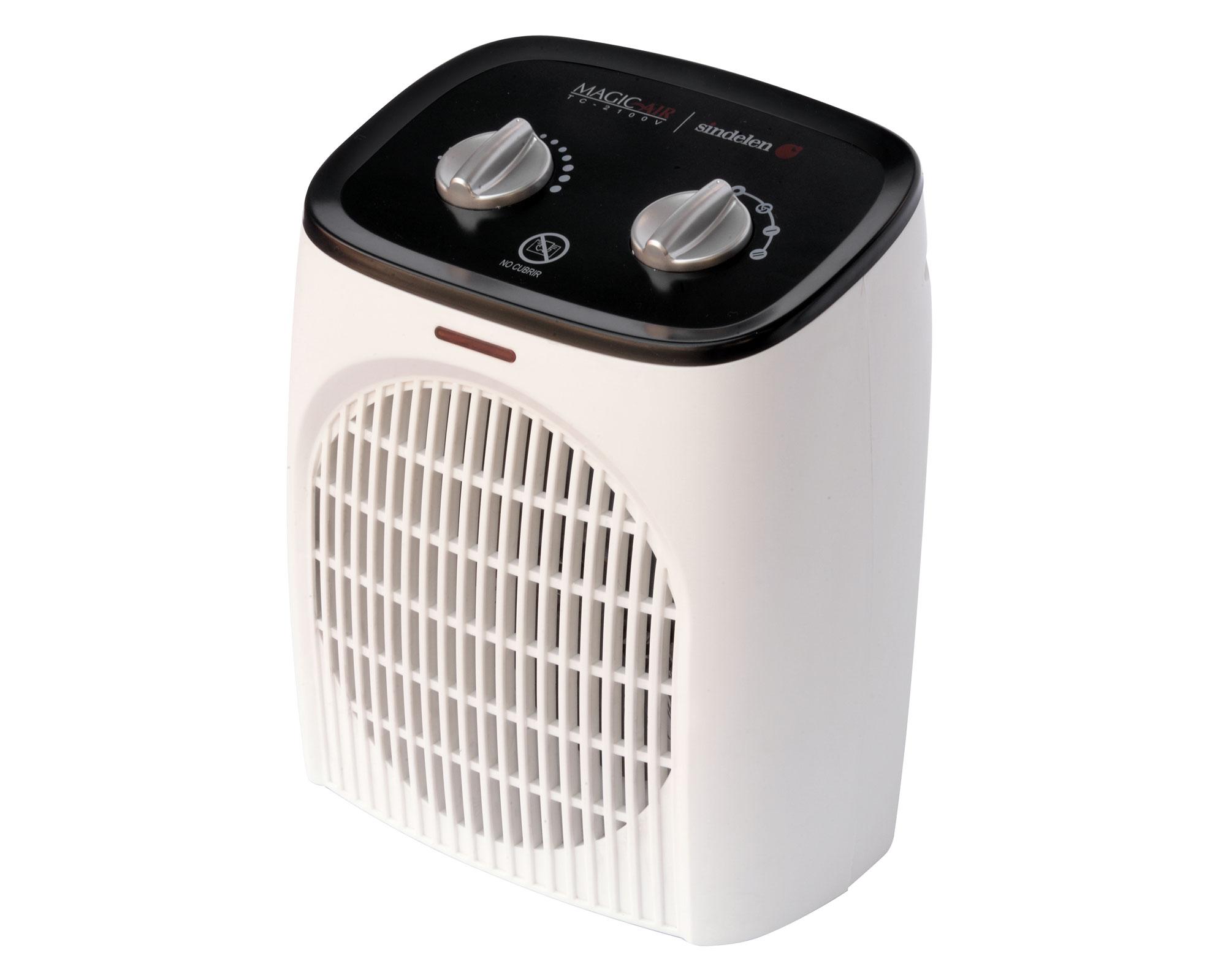 Turbo calefactor vertical 1920W TC-2100 blanco Sindelen.-1