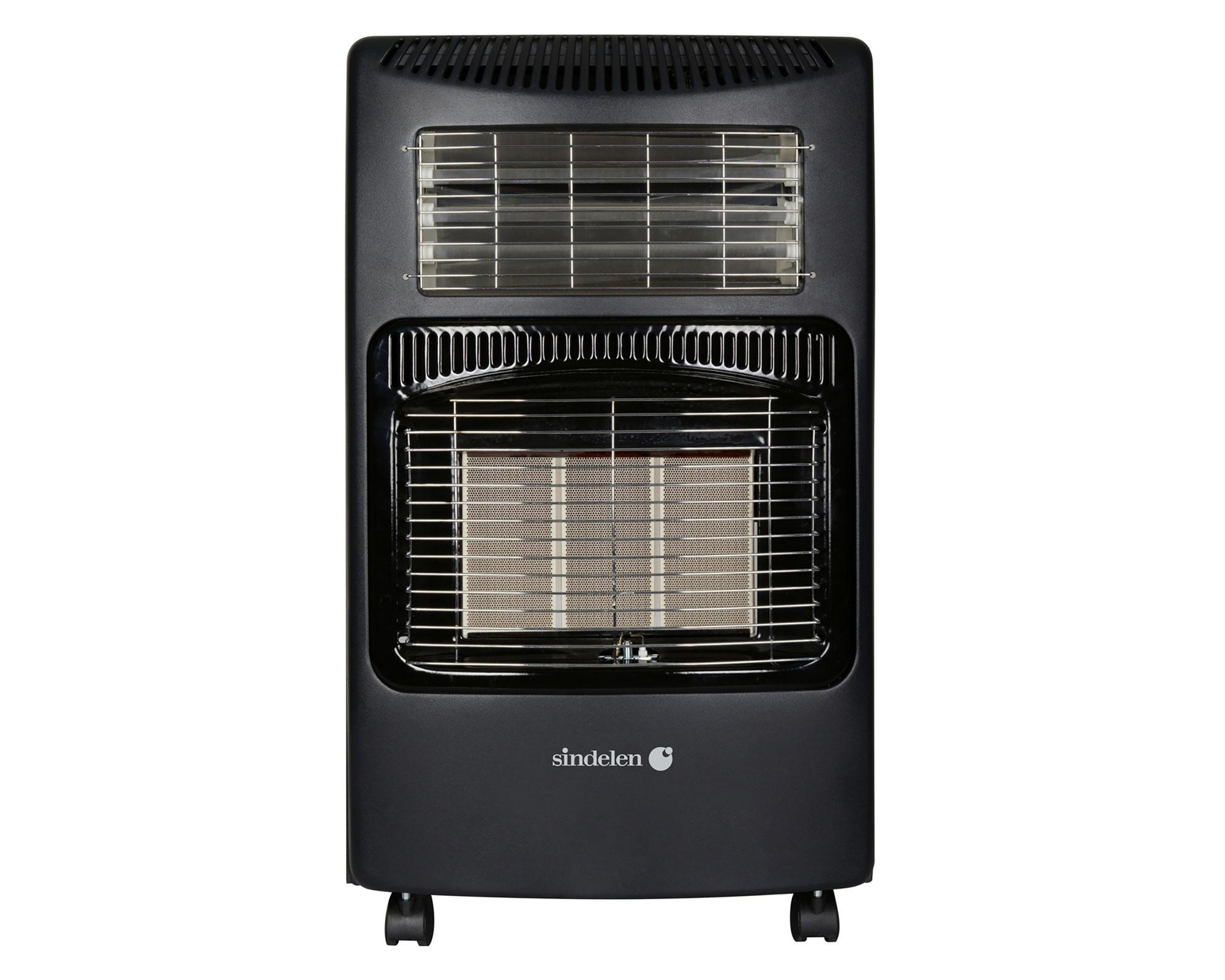Estufa a gas híbrida 11 kg SR-6300NG negro Sindelen.-0