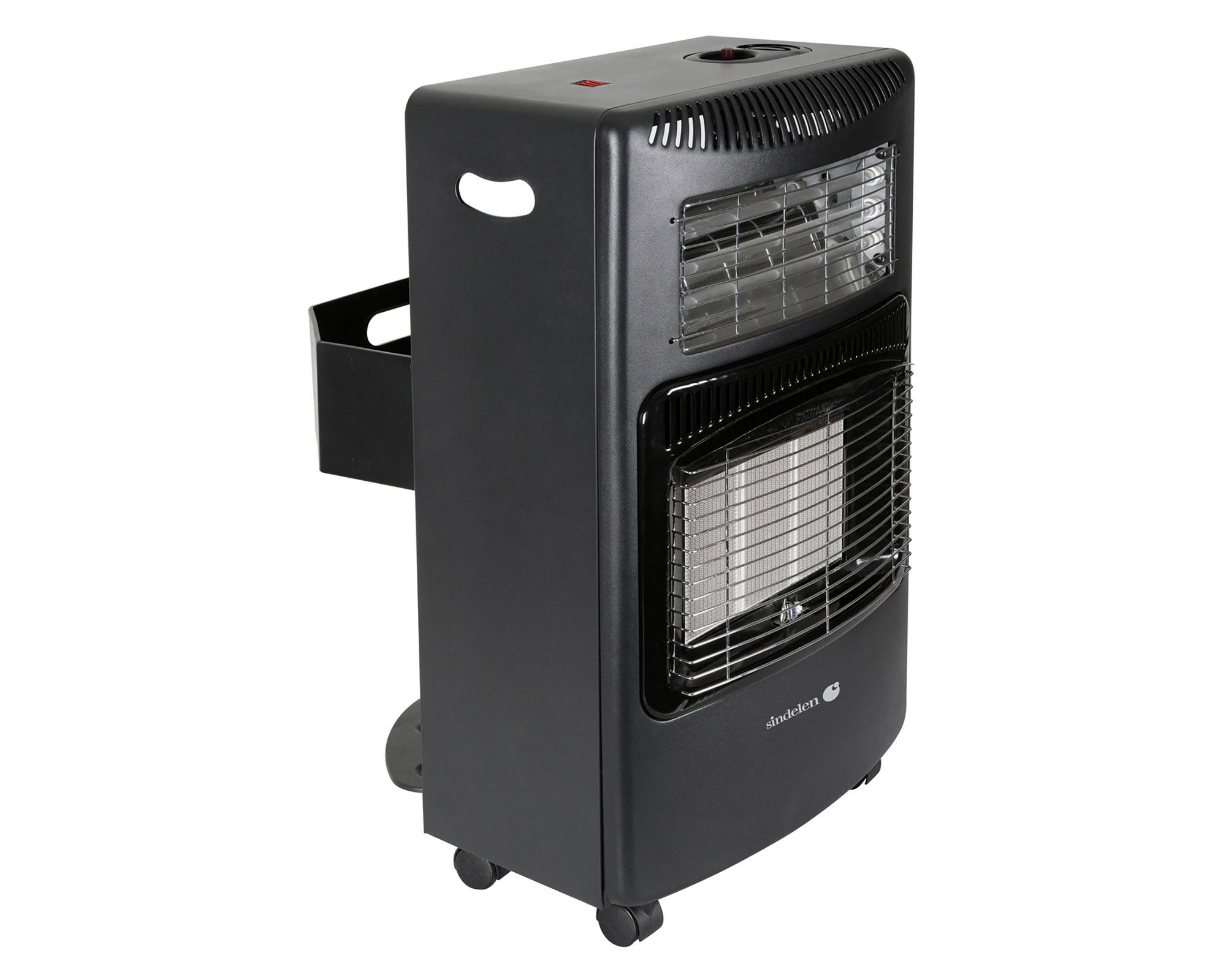 Estufa a gas híbrida 11 kg SR-6300NG negro Sindelen.-1