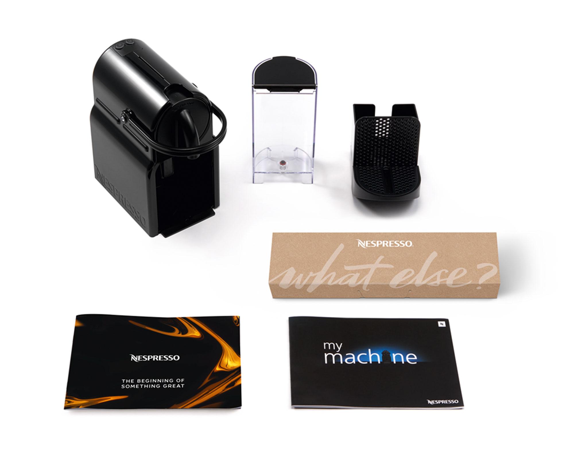 Cafetera 0,8 litros Inissia blanco Nespresso.-8