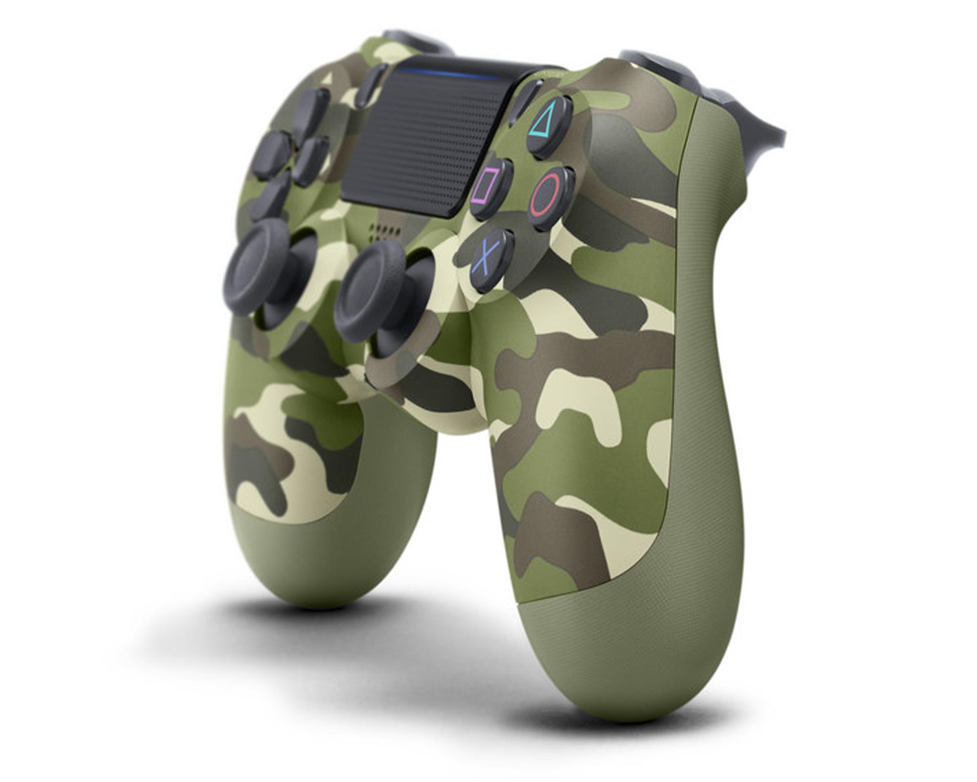 Control inalámbrico PS4 DualShock Camouflage PlayStation.-1