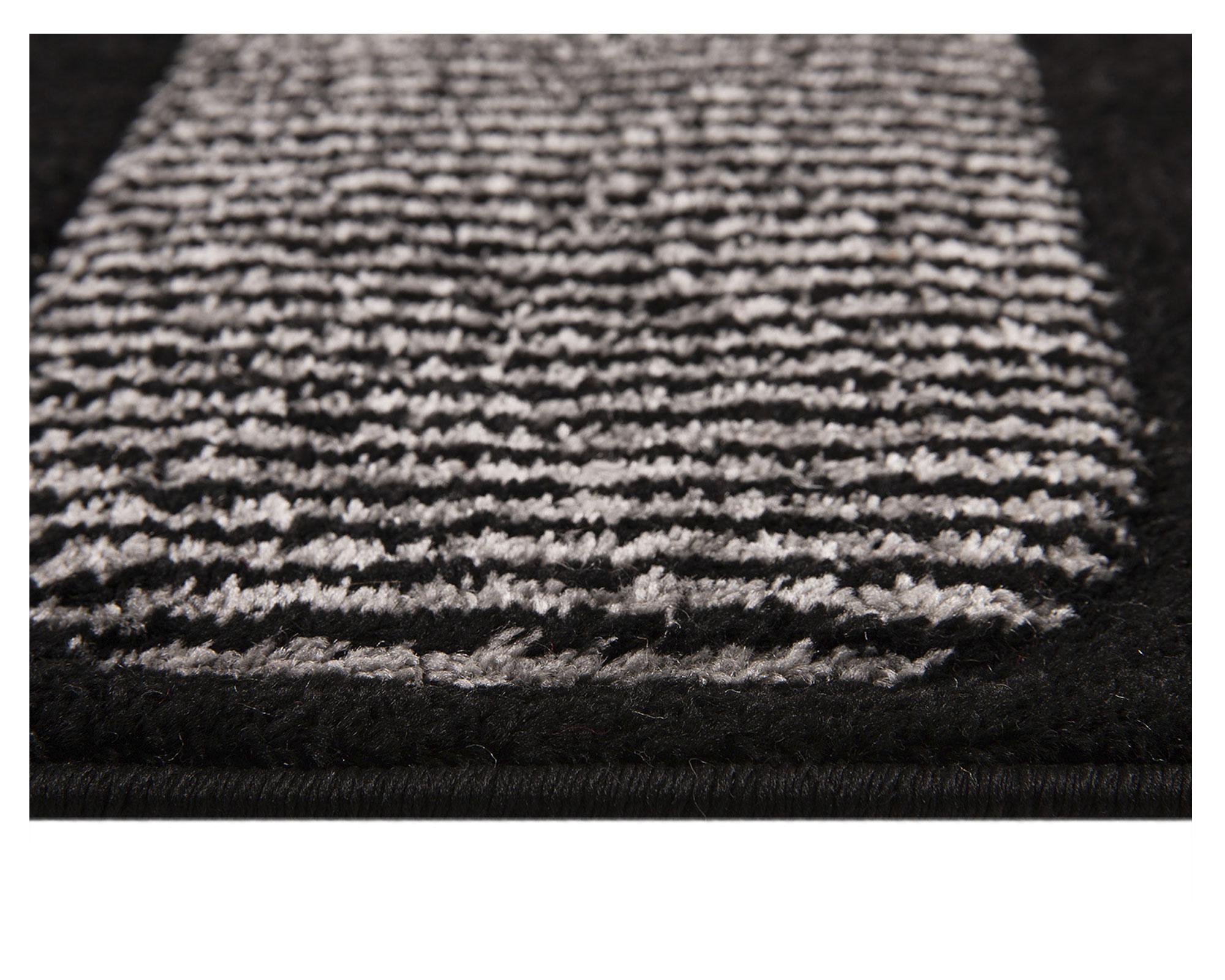 Alfombra 150x220 cm Hawaii 2 gris/negro Dib.-4