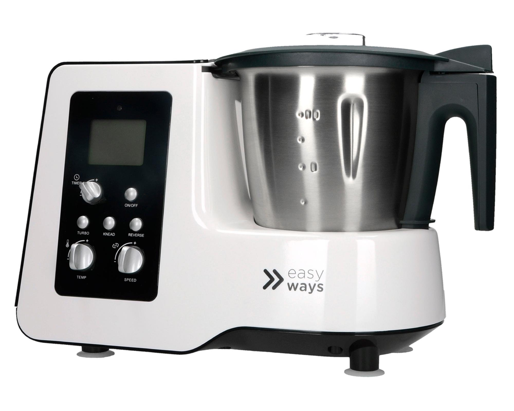 Robot de cocina 1800W Kitchen Pro blanco EasyWays.-0