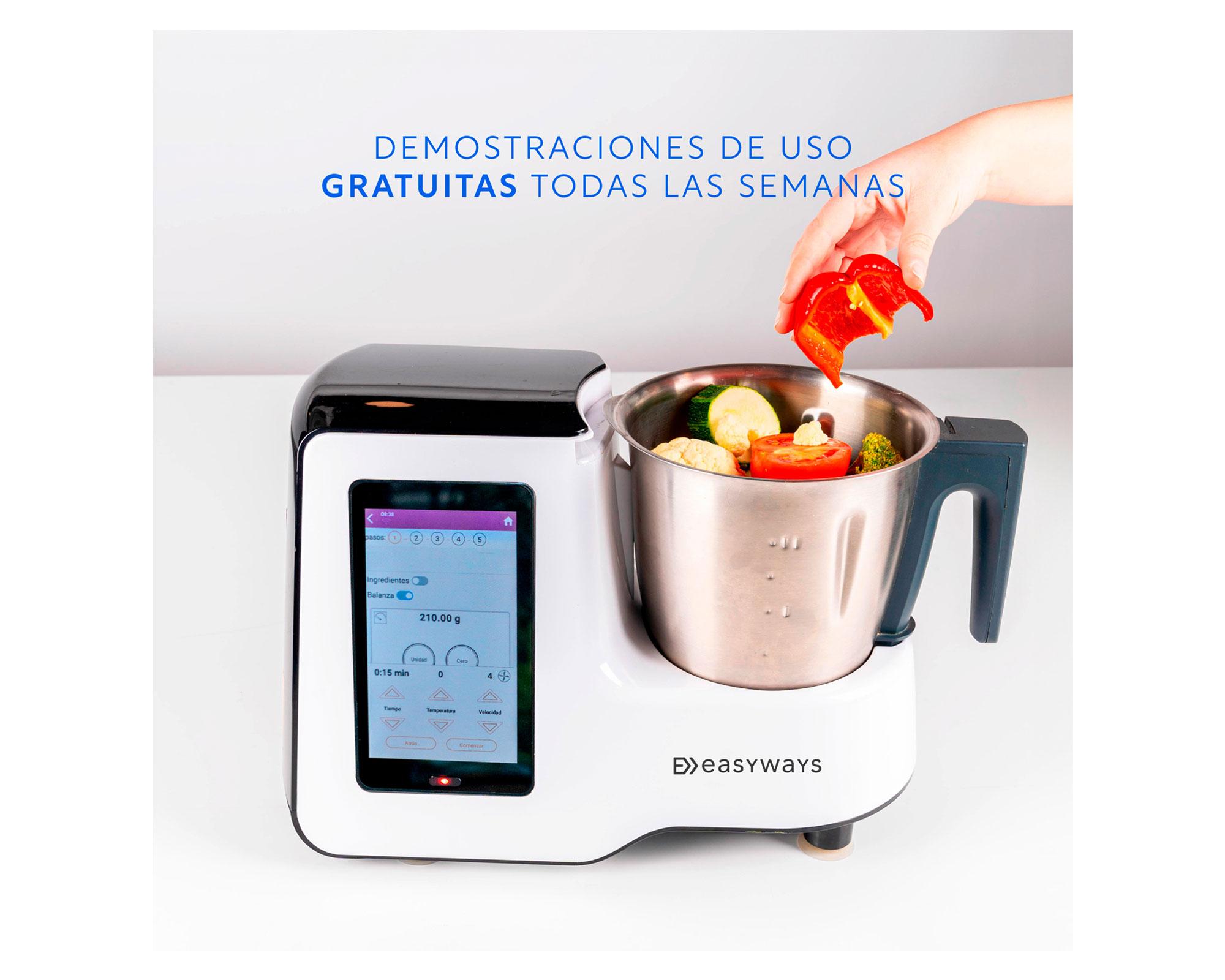 Robot de cocina Kitchen connect blanco 2 lt 1800 W-3
