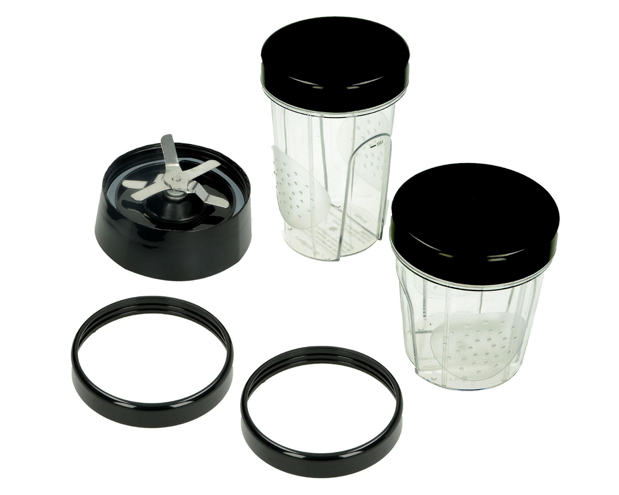 Licuadora personal 600 ml Nutri Blender negro EasyWays.-1