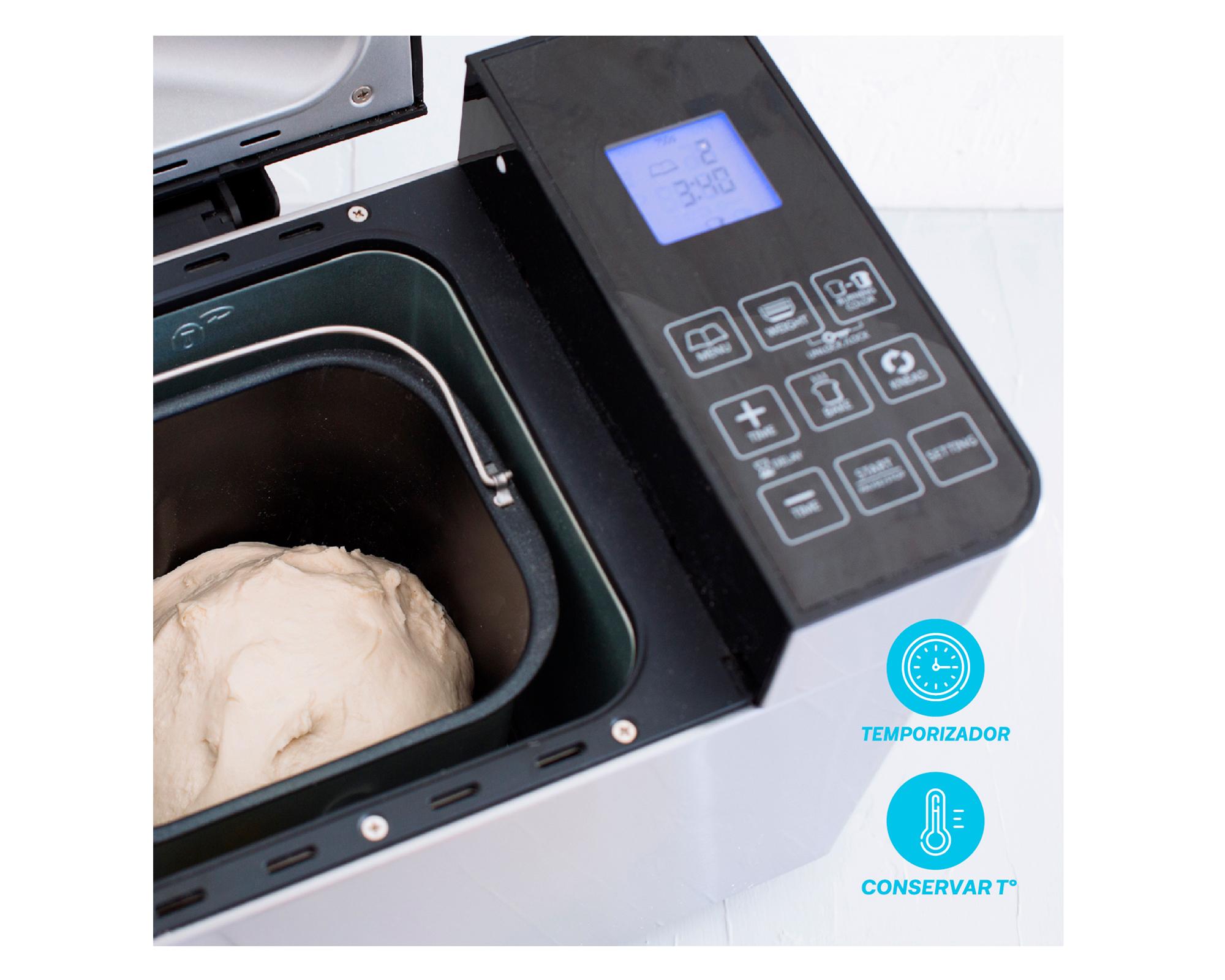 Máquina de pan 550W Multibread inox EasyWays.-3