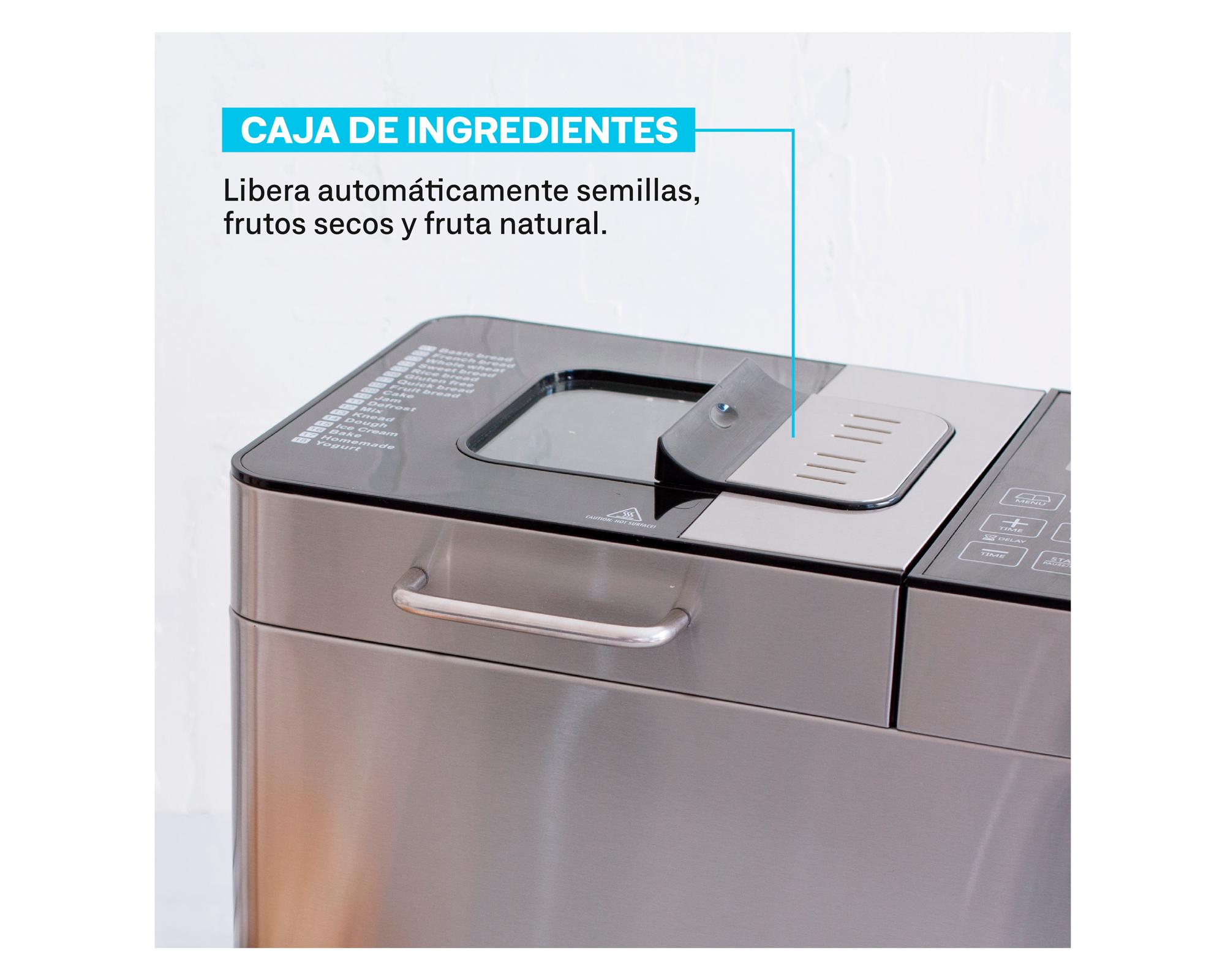 Máquina de pan 550W Multibread inox EasyWays.-2