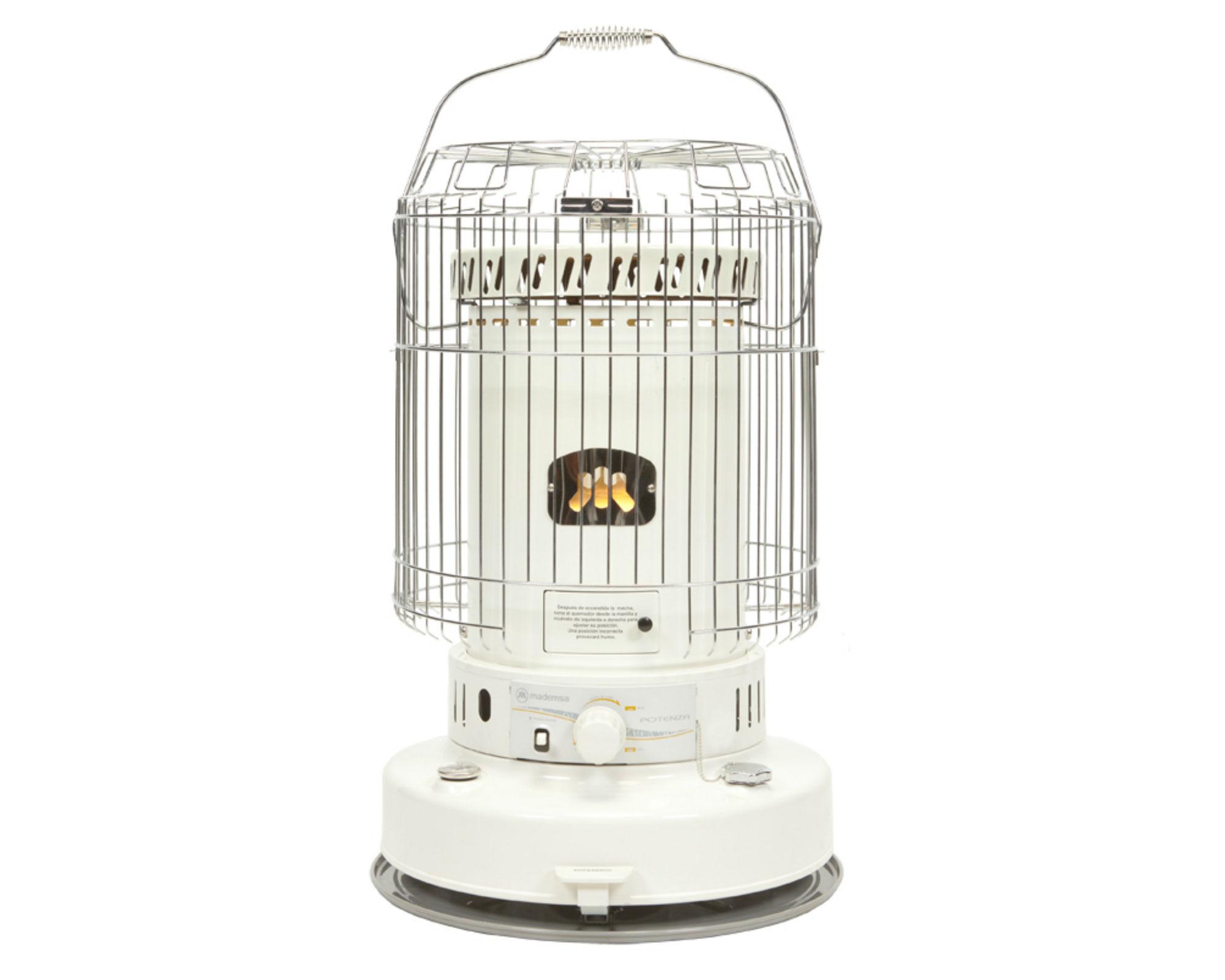 Estufa parafina 7.2 litros Potenza blanco-0