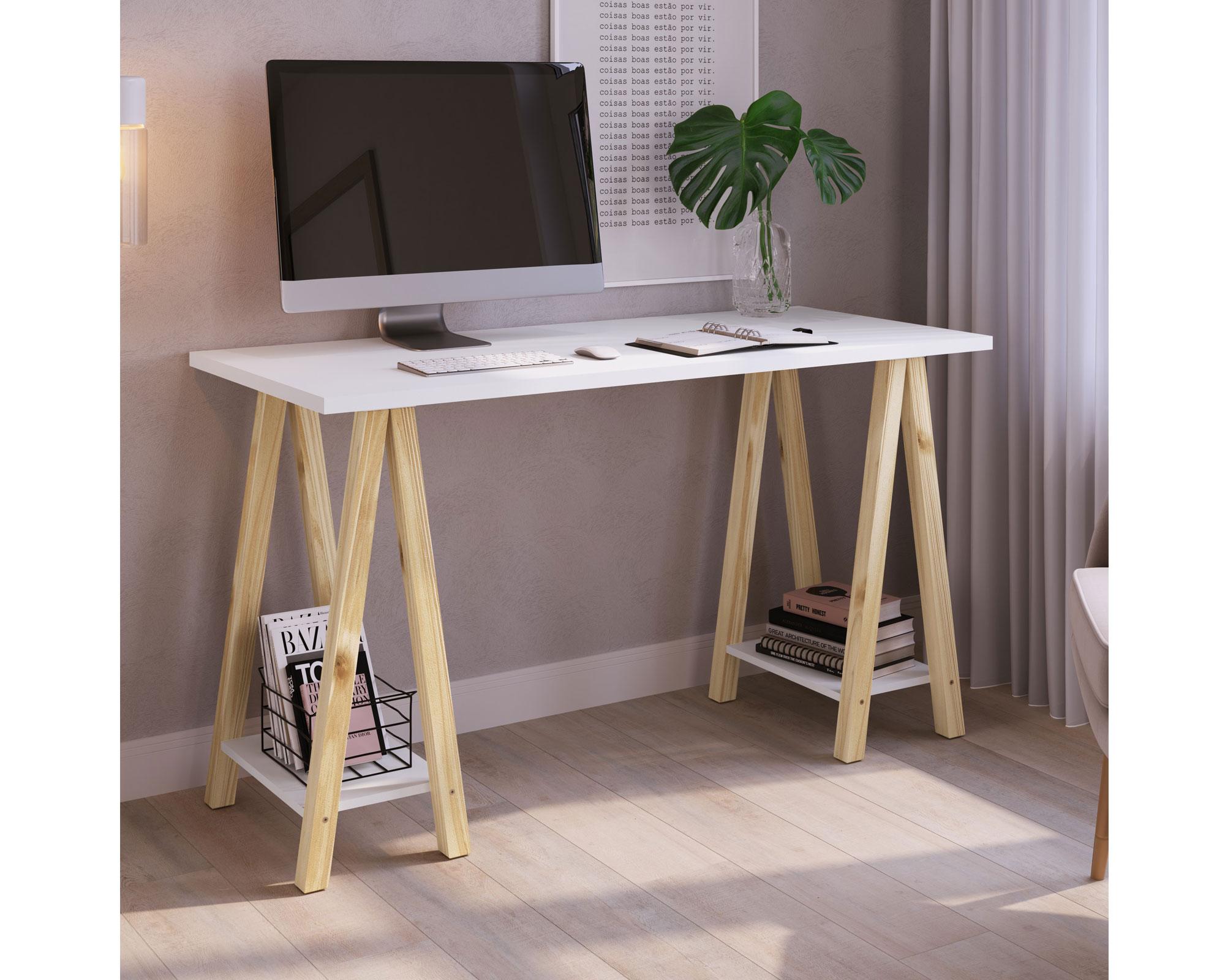 Escritorio 26111 blanco Decocasa.-1