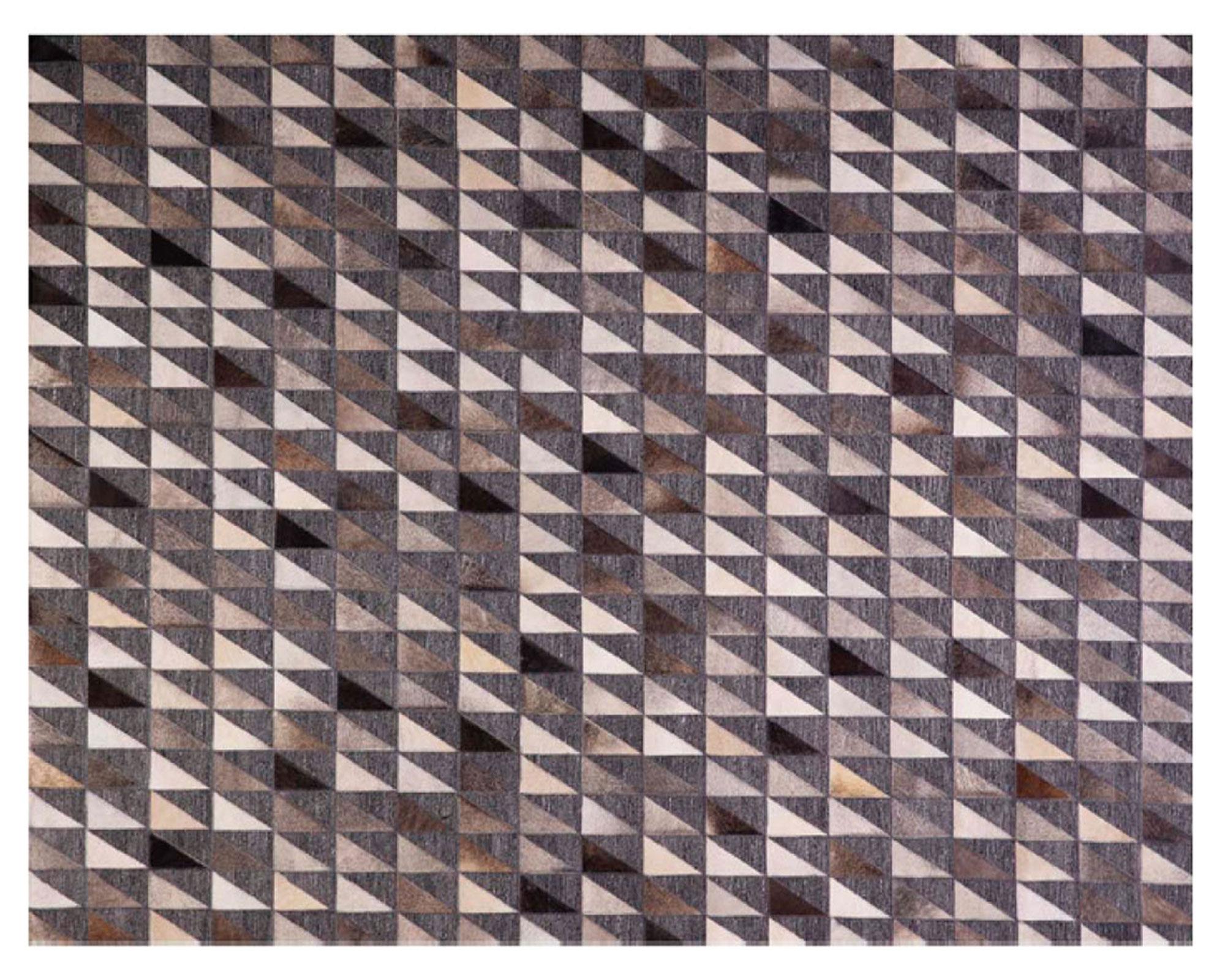 Alfombra 160x230 cm Natural Leather gris Dib.-0