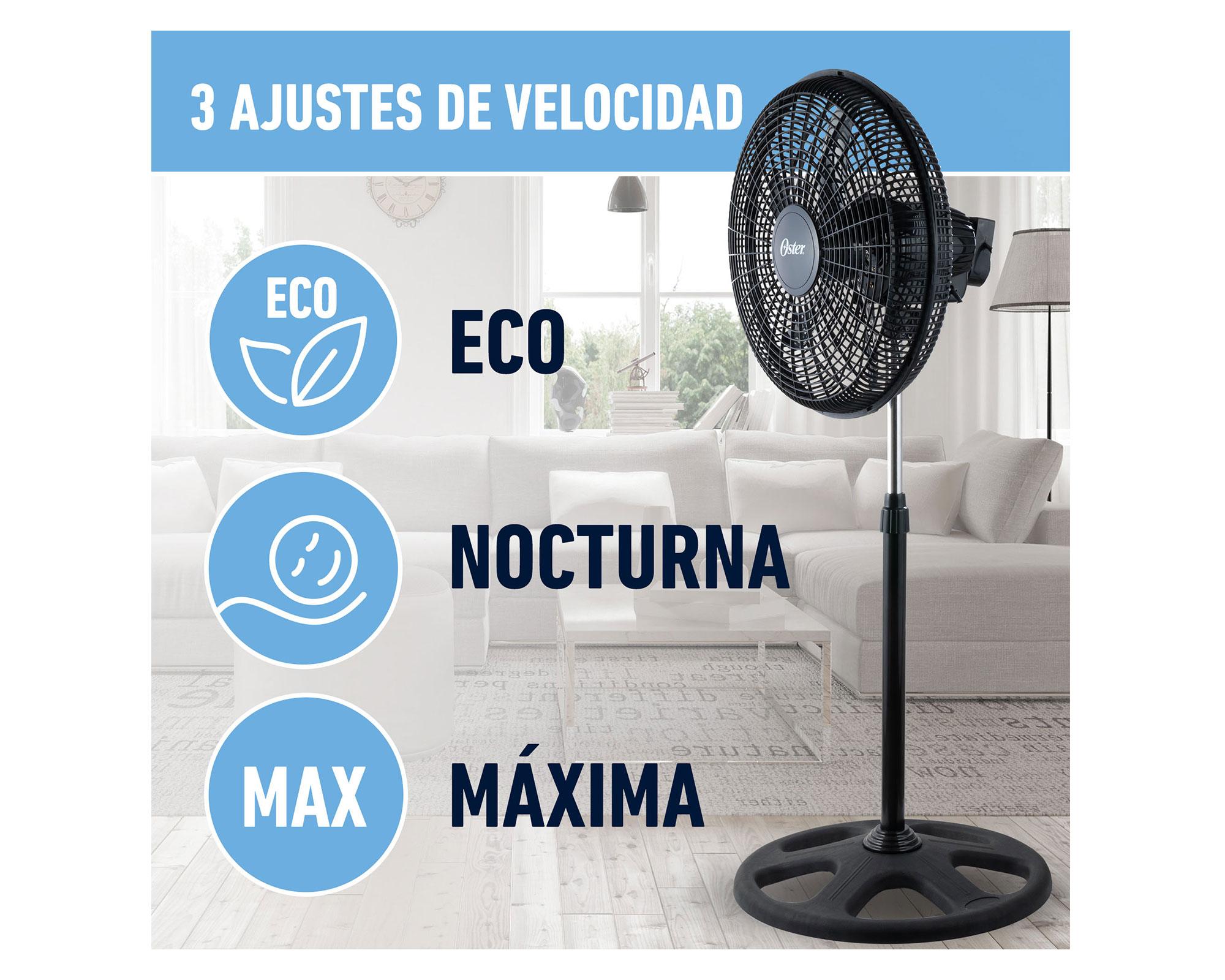 Ventilador 45 cm 3 en 1 OMF831-LA051 negro Oster.-2