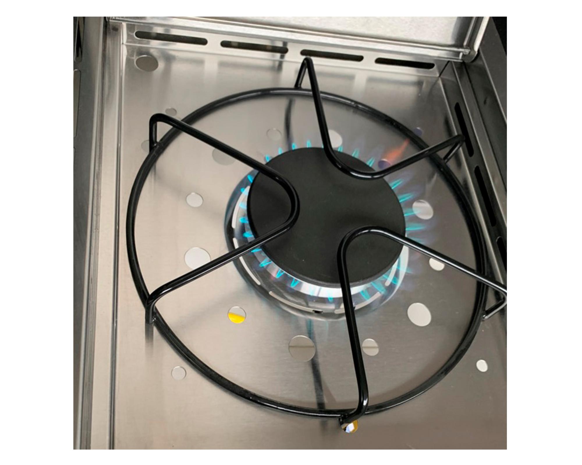 Parrilla a gas UT BBQ 6QA Led Inox  6 quemadores-2
