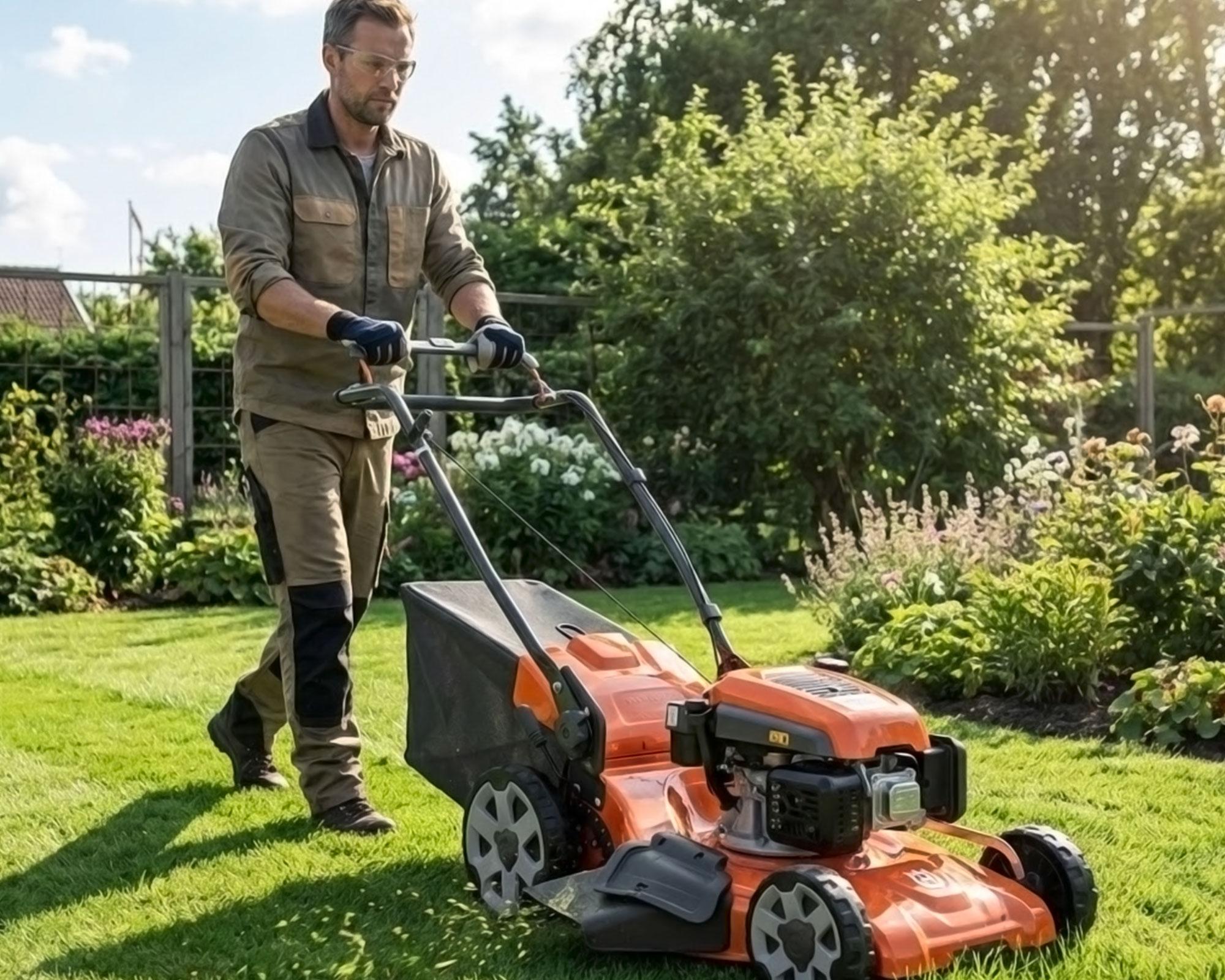 Cortacésped combustión 166 cc 3,6 HP 51 cm LC151 Husqvarna.-1