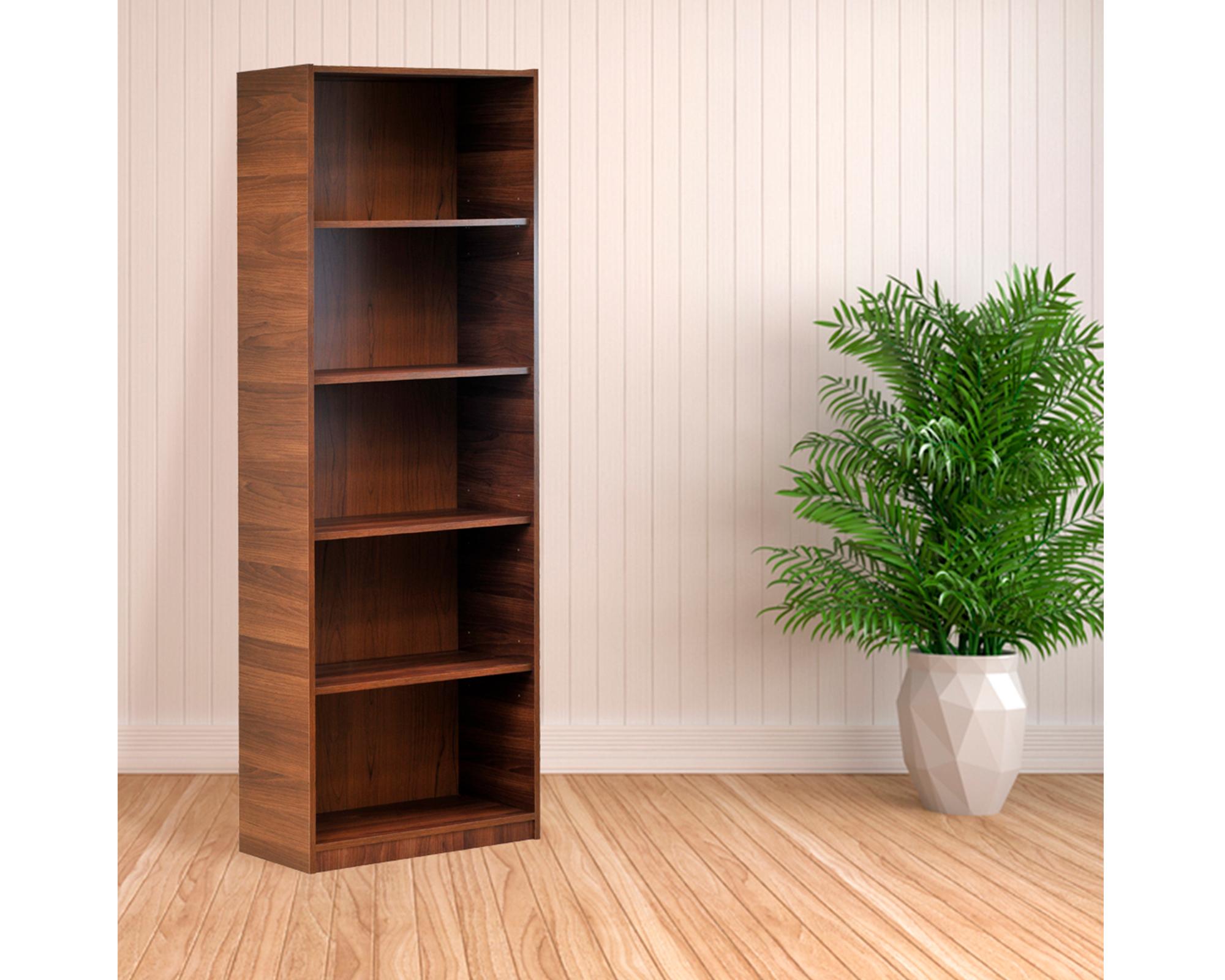 Librero nogal Mobikit.-3