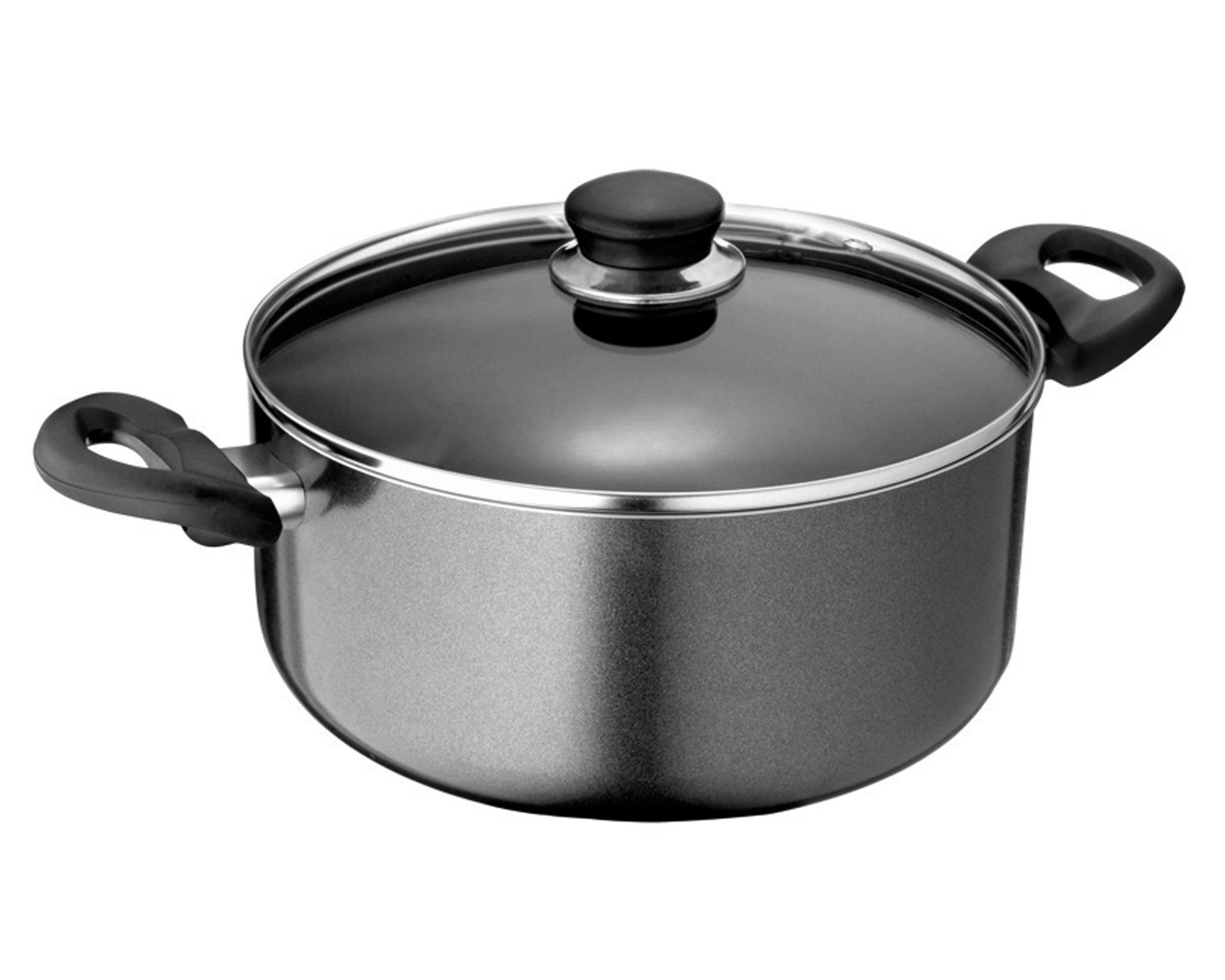 Olla 24 cm Gourmet grafito Fantuzzi-0