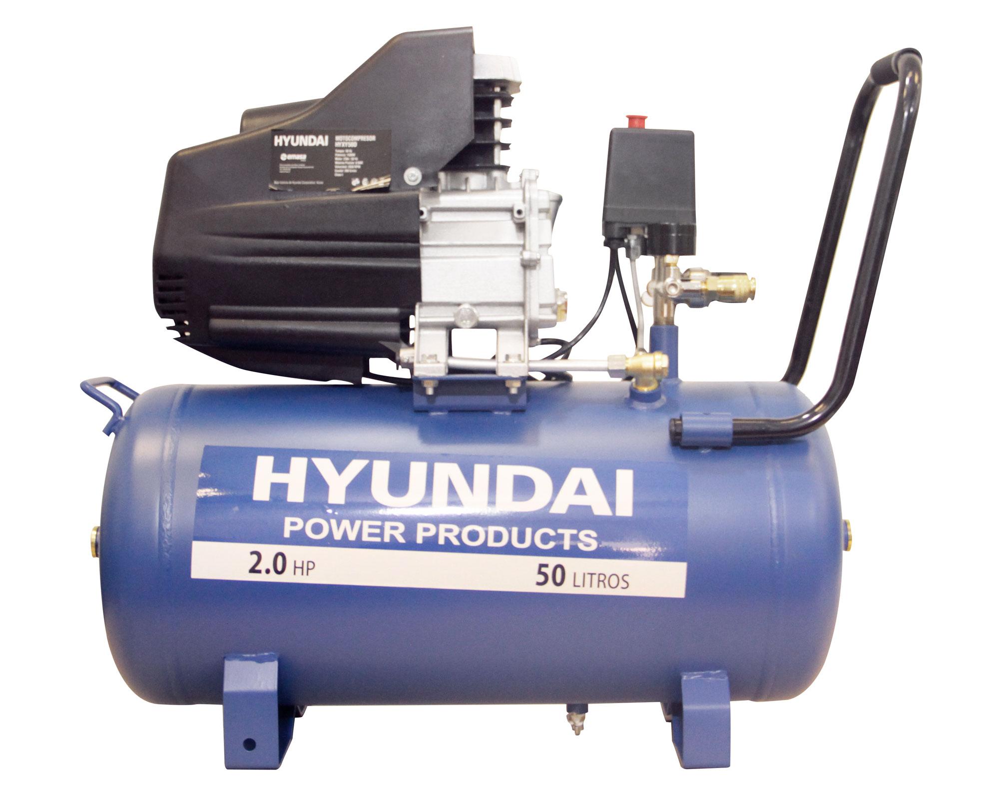 Compresor 2 HP 50 litros 82HYHM50D Hyundai.-0