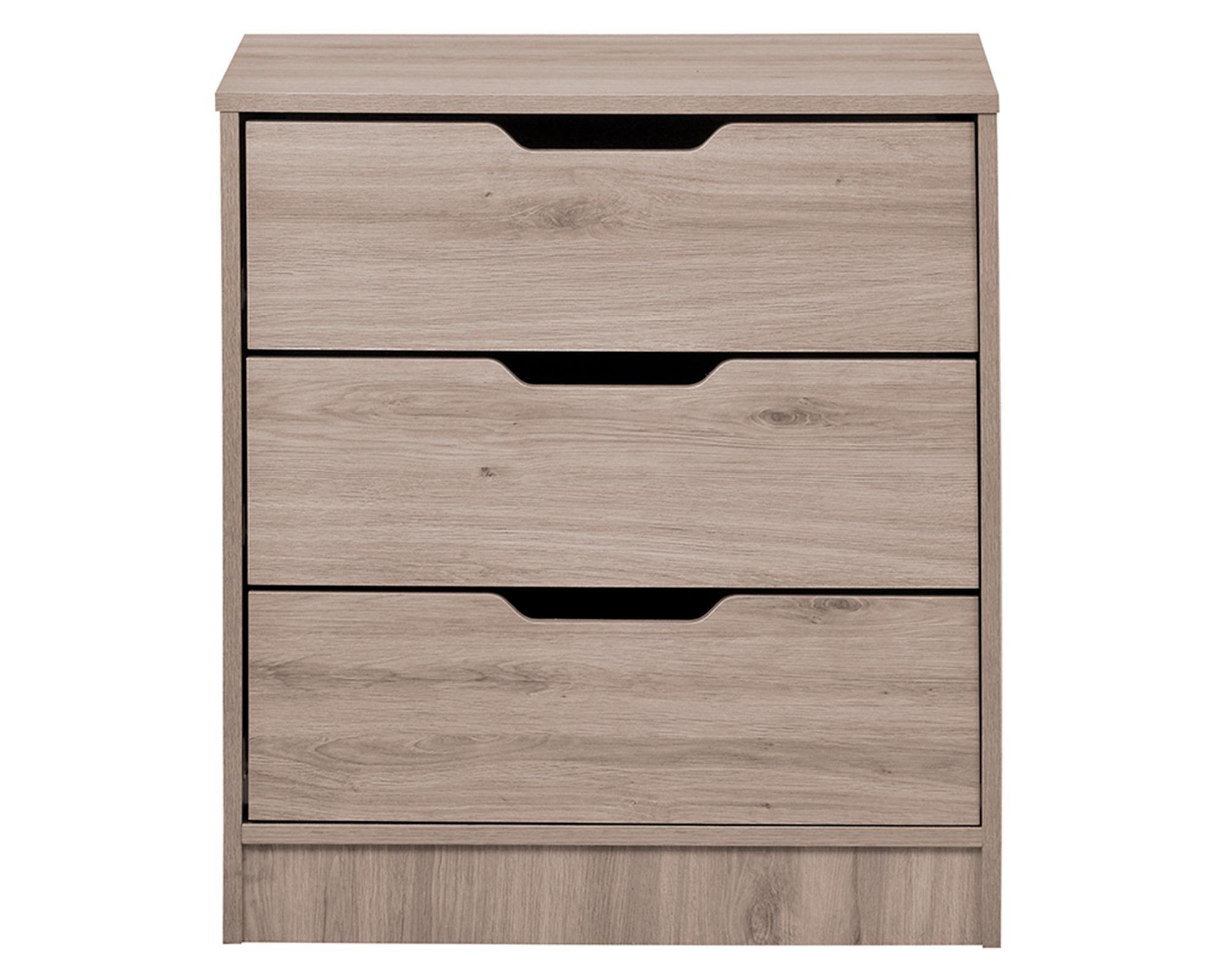 Cómoda Misuri 3 cajones Cz roble santana-0