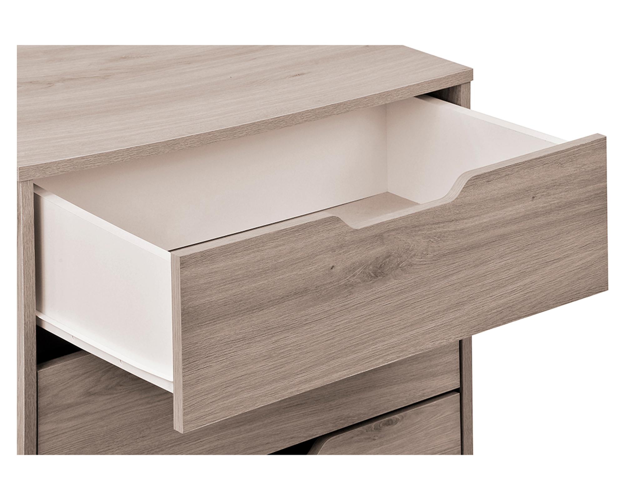 Cómoda Misuri 3 cajones Cz roble santana-2