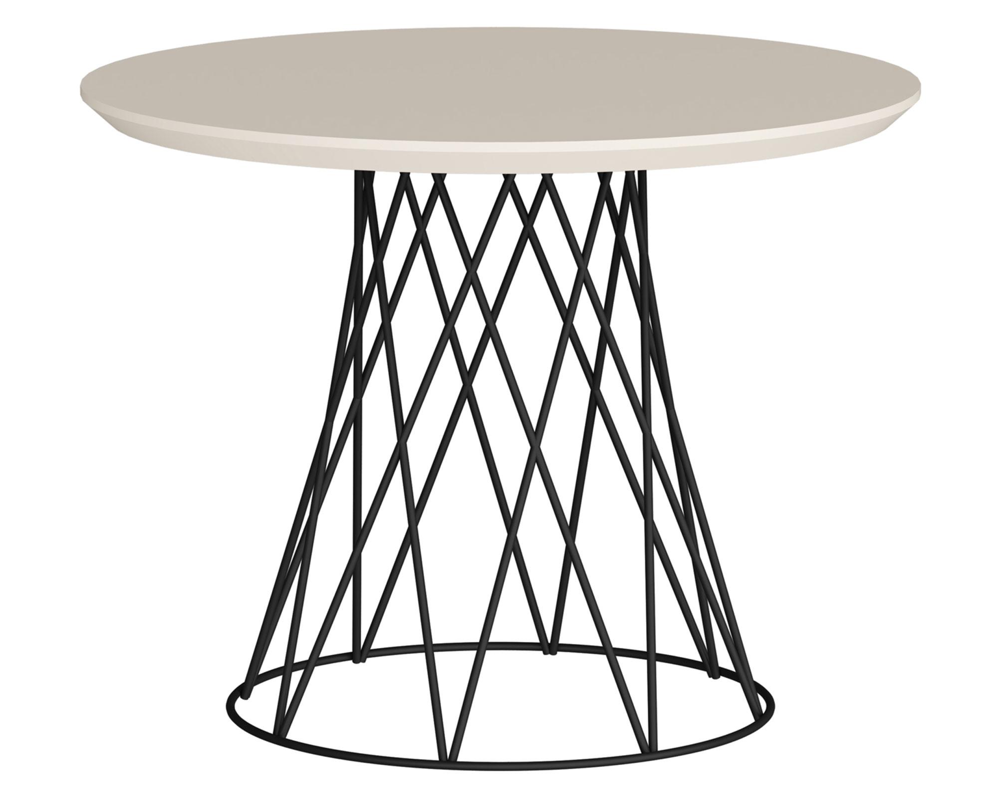 Mesa de centro perla/negro Be Design.-0